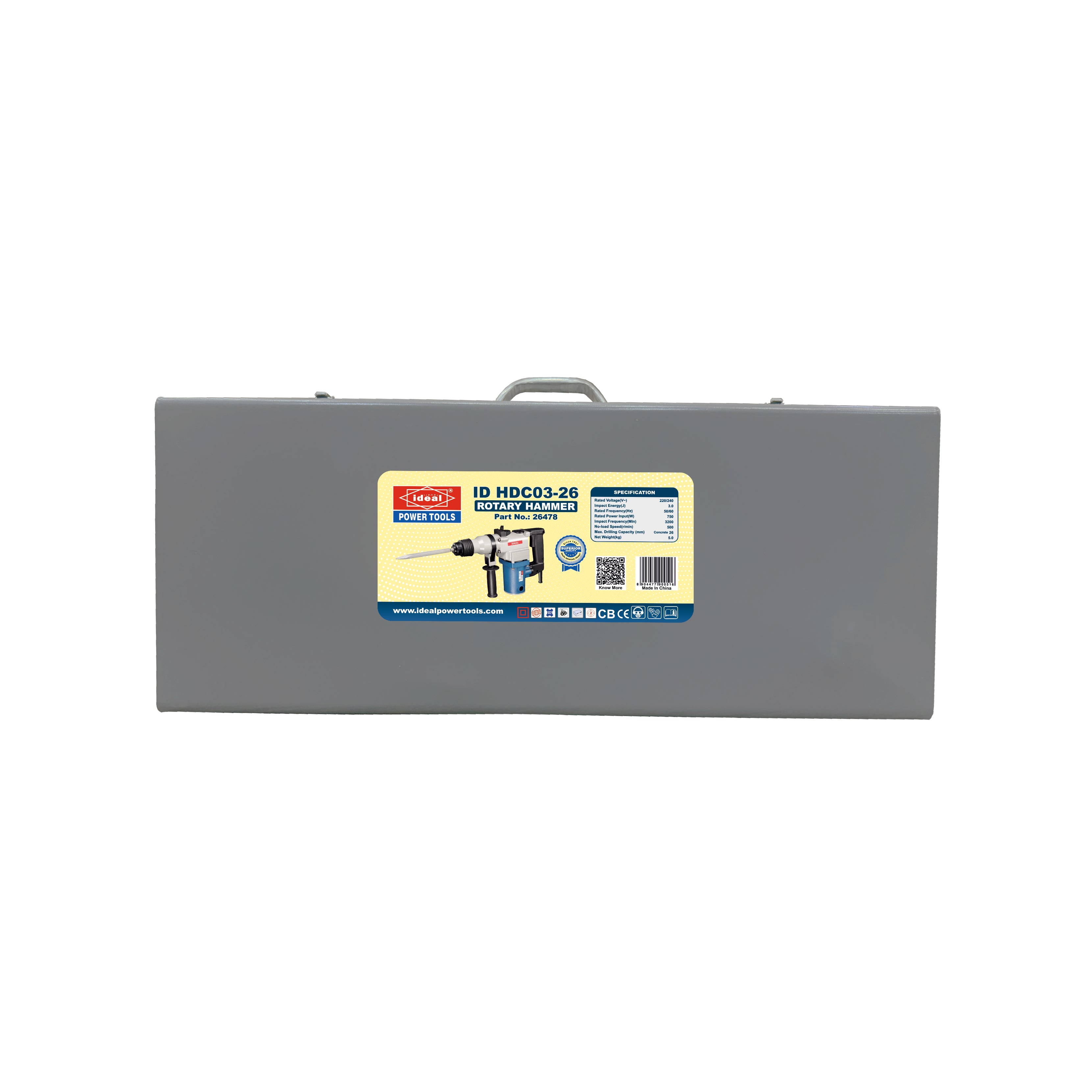 ID HDC03-26 ELECTRIC ROTARY HAMMER DRILL MACHINE