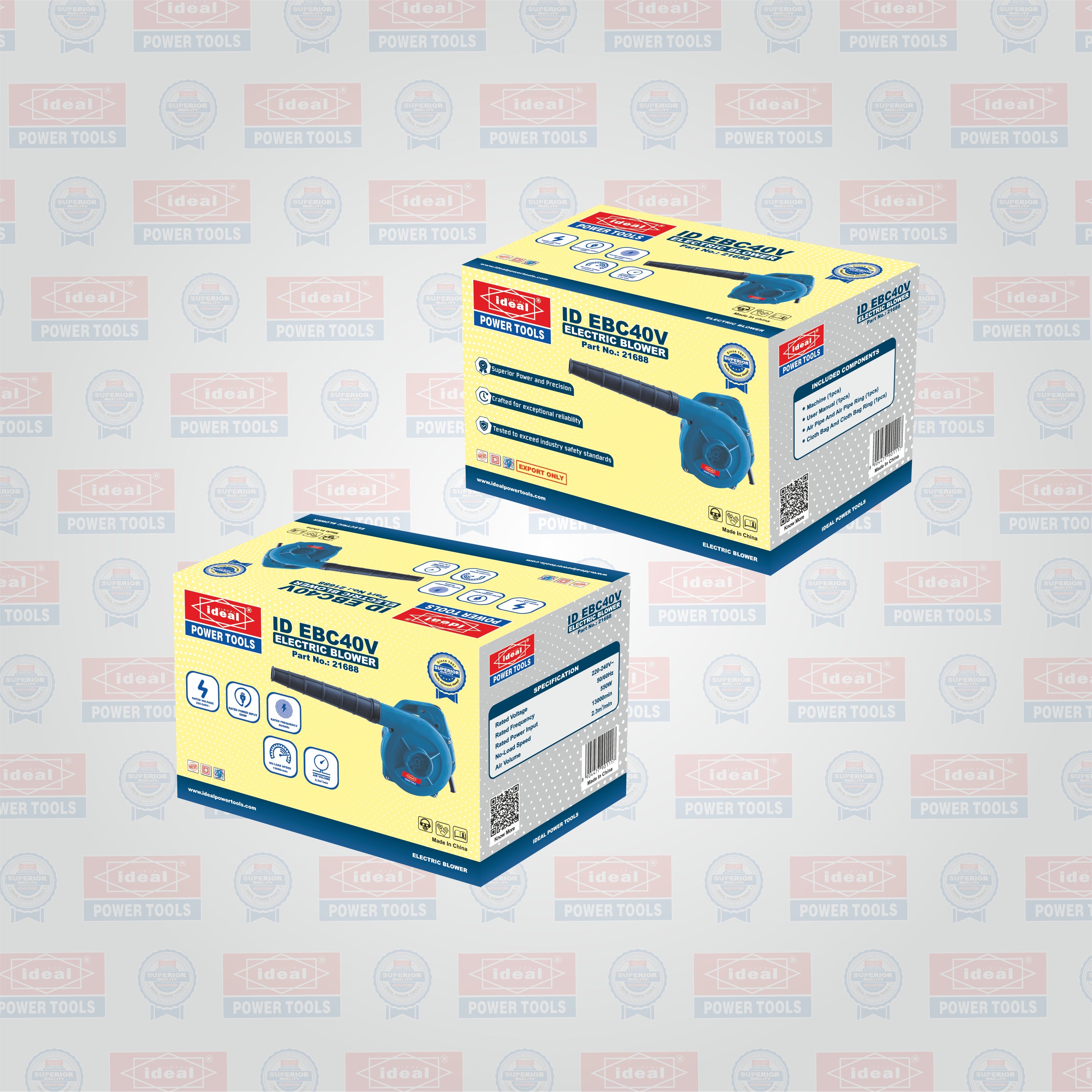 ID EBC40V ELECTRIC AIR BLOWER MACHINE