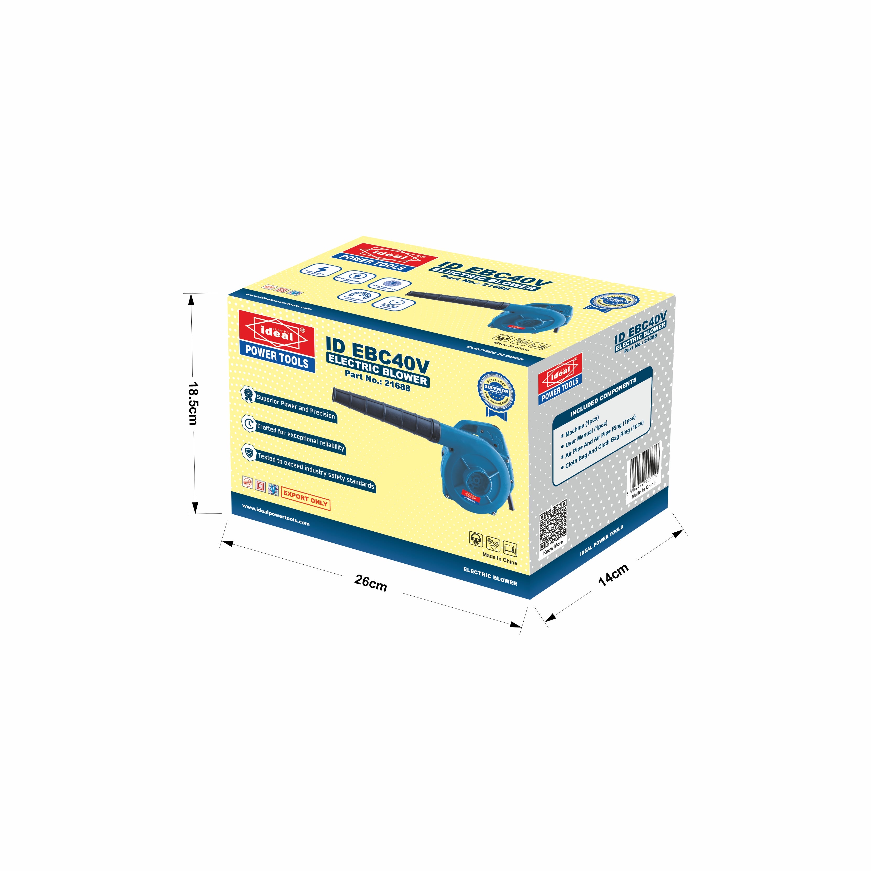 ID EBC40V ELECTRIC AIR BLOWER MACHINE