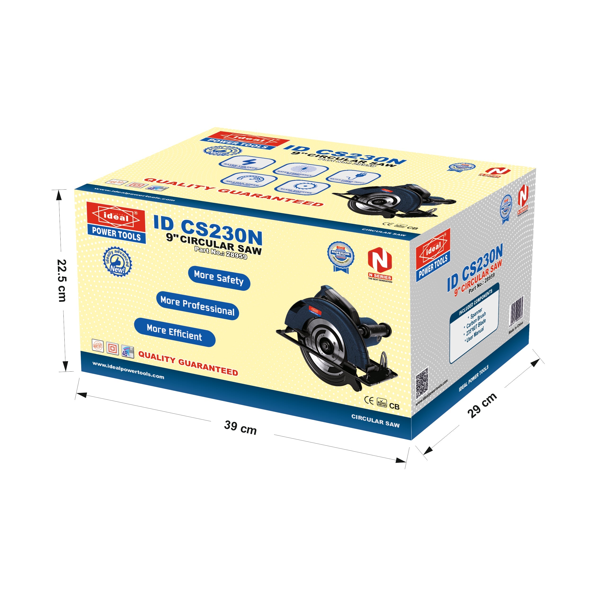 ID CS230N - 9" ELECTRIC CIRCULAR SAW MACHINE