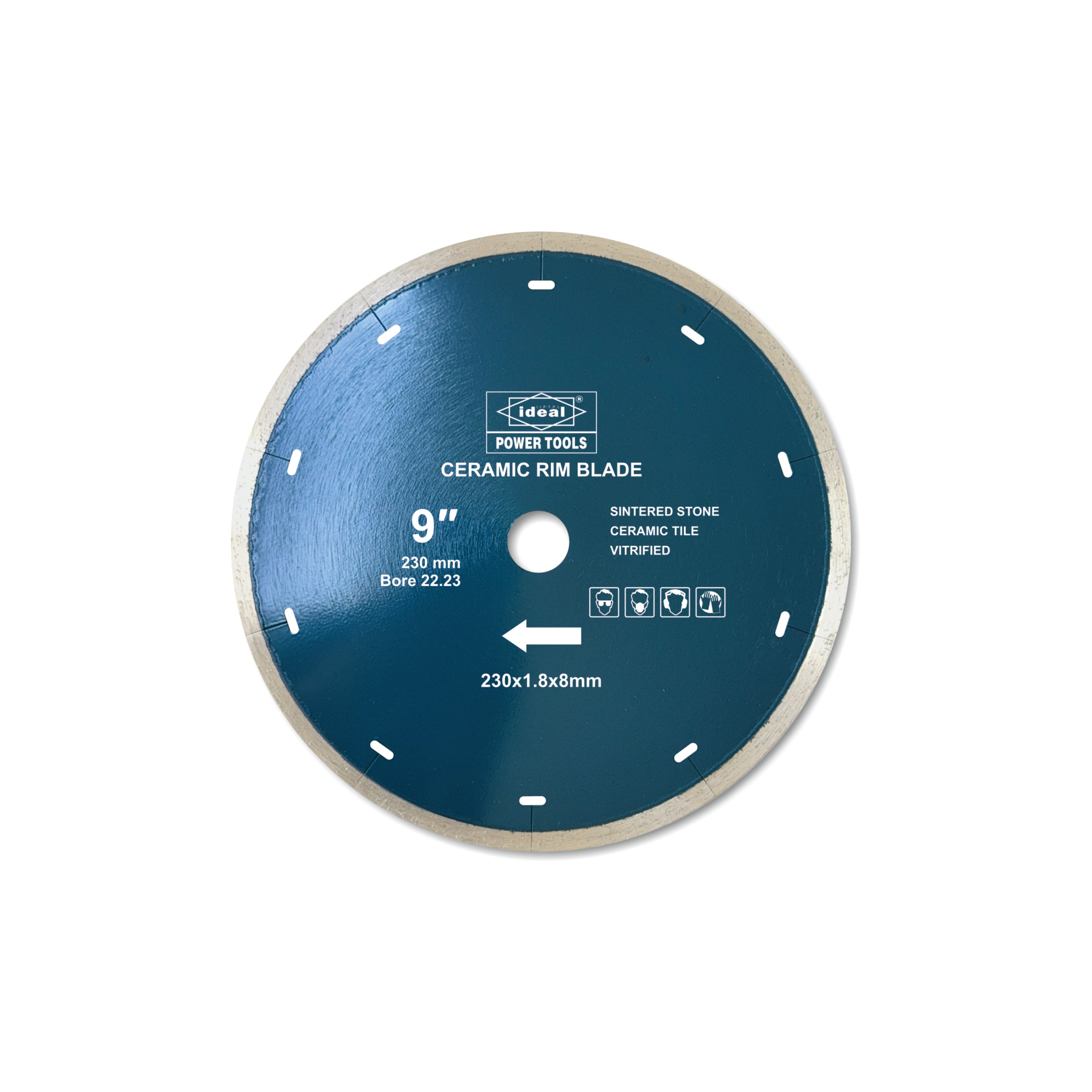 ID CRB9 CERAMIC RIM BLADE 9" CIRCULAR SAW ACCESSORY - 30070