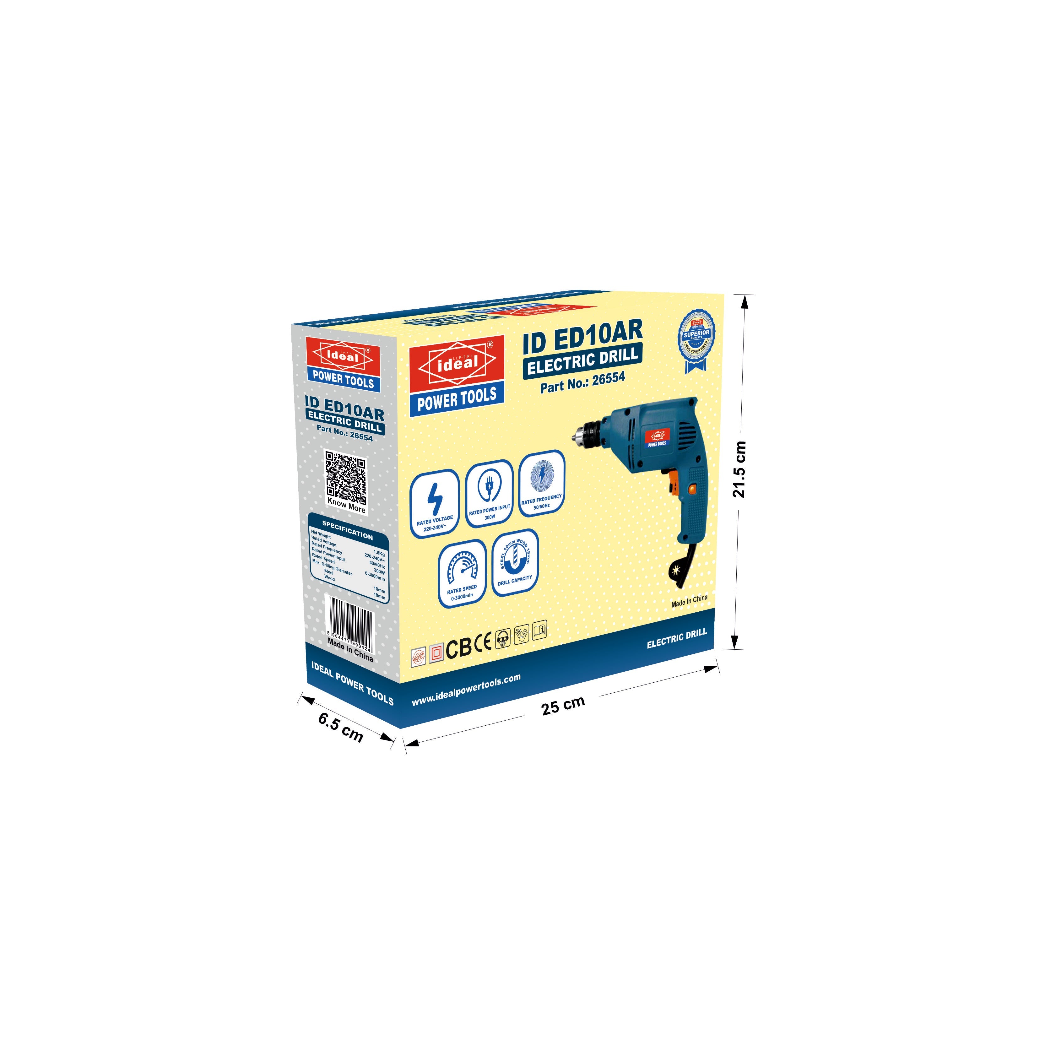 ID ED10AR ELECTRIC DRILL MACHINE