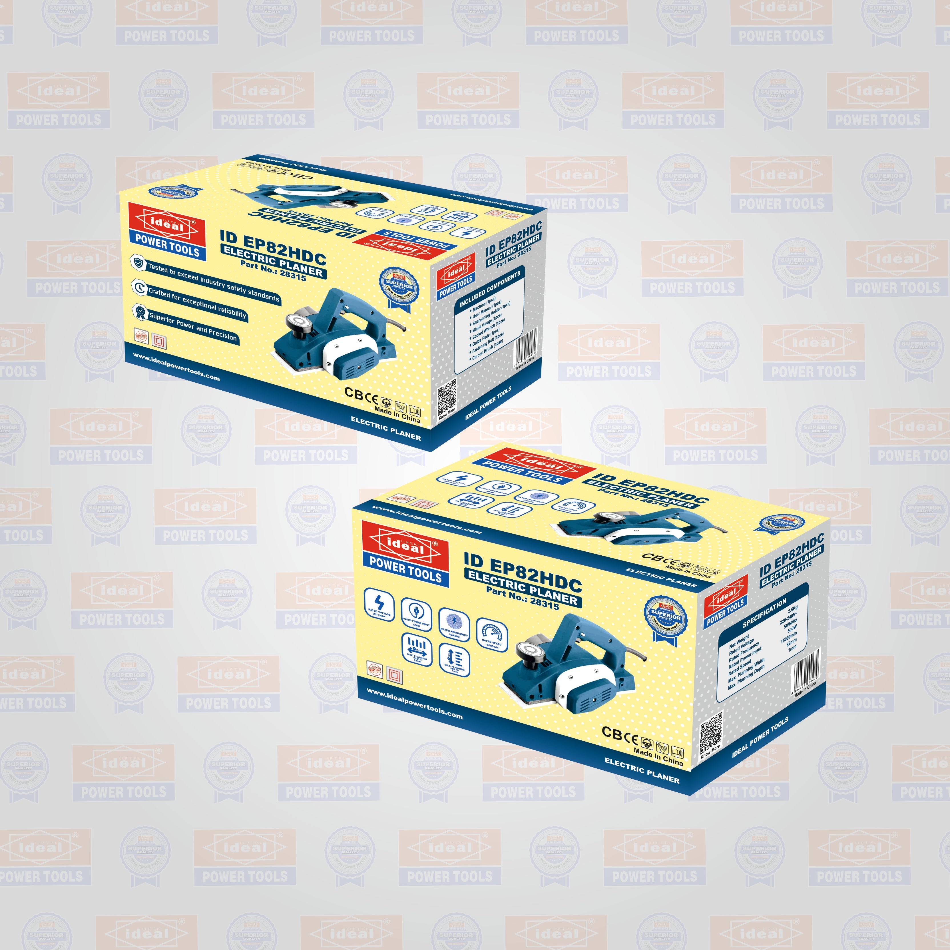 ID EP82HDC ELECTRIC PLANER MACHINE