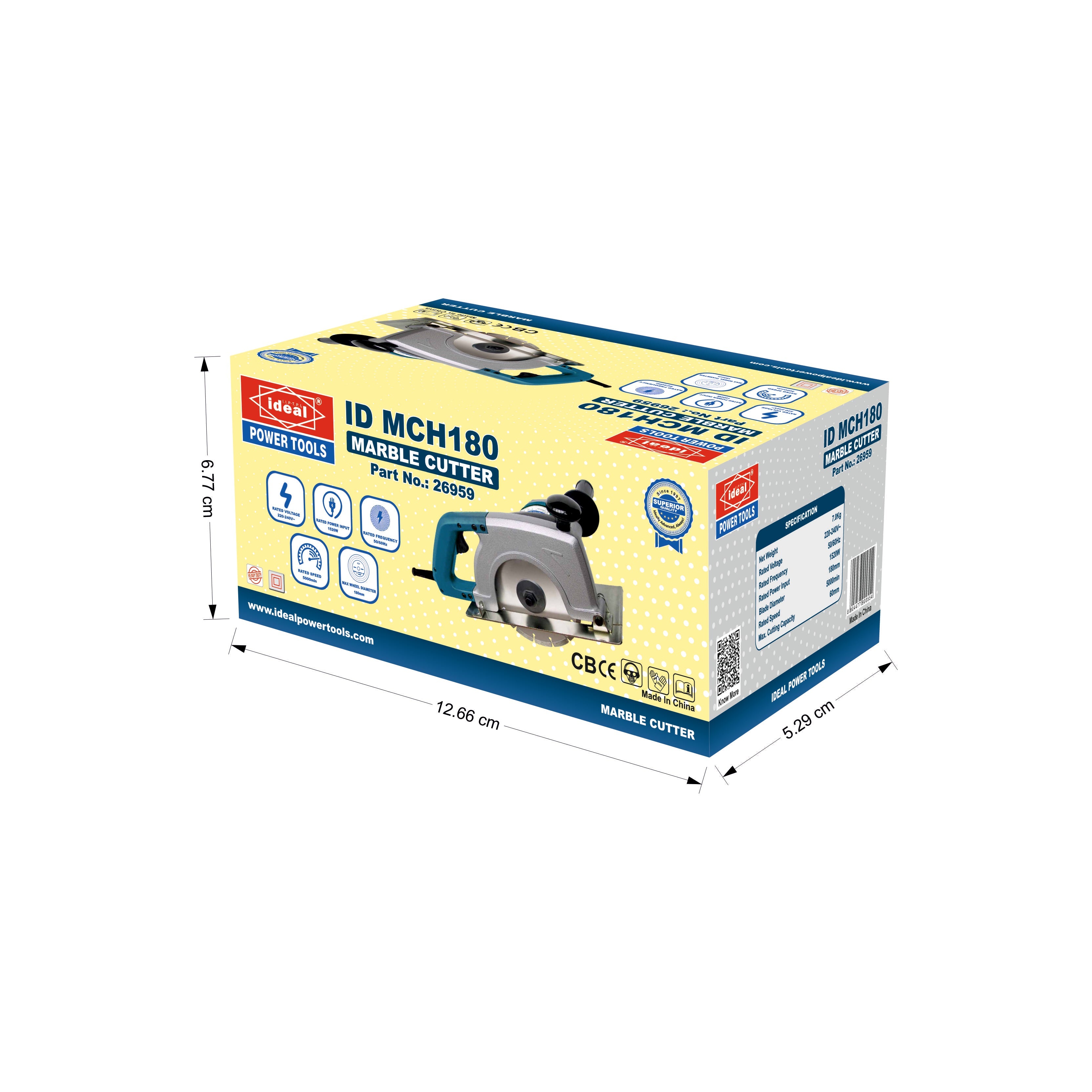 ID MCH180 ELECTRIC MARBLE CUTTER MACHINE