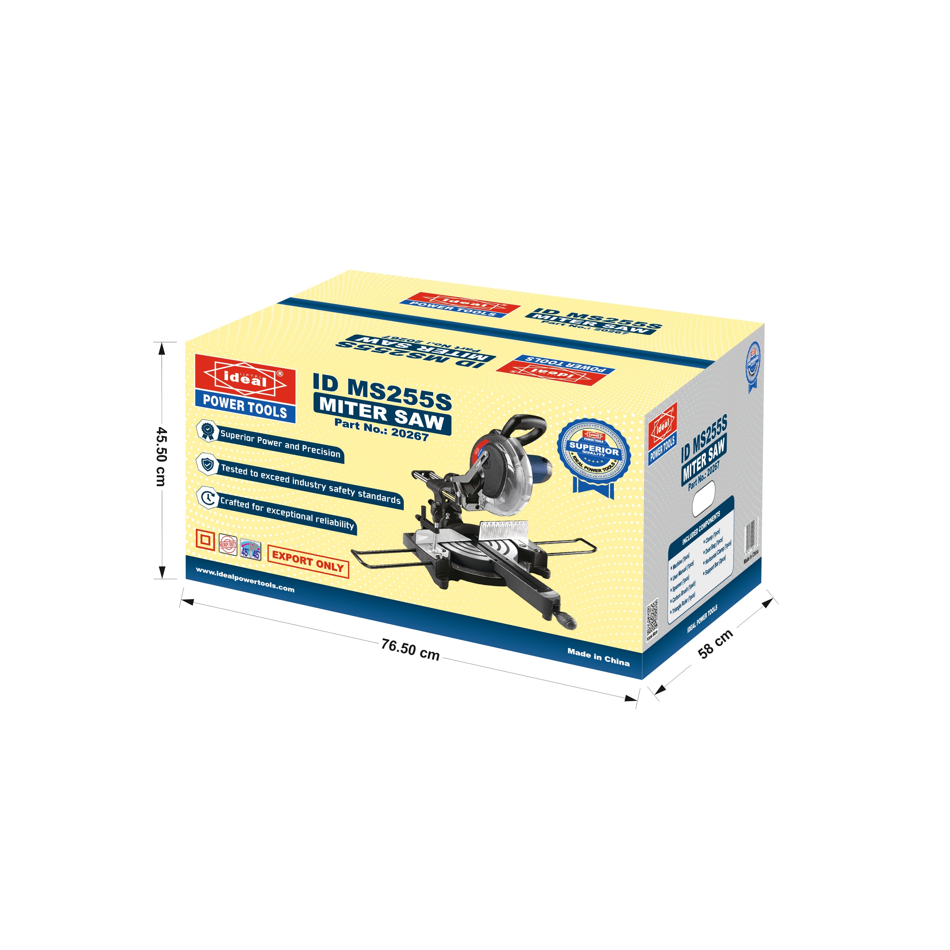 ID MS255S ELECTRIC MITRE SAW MACHINE