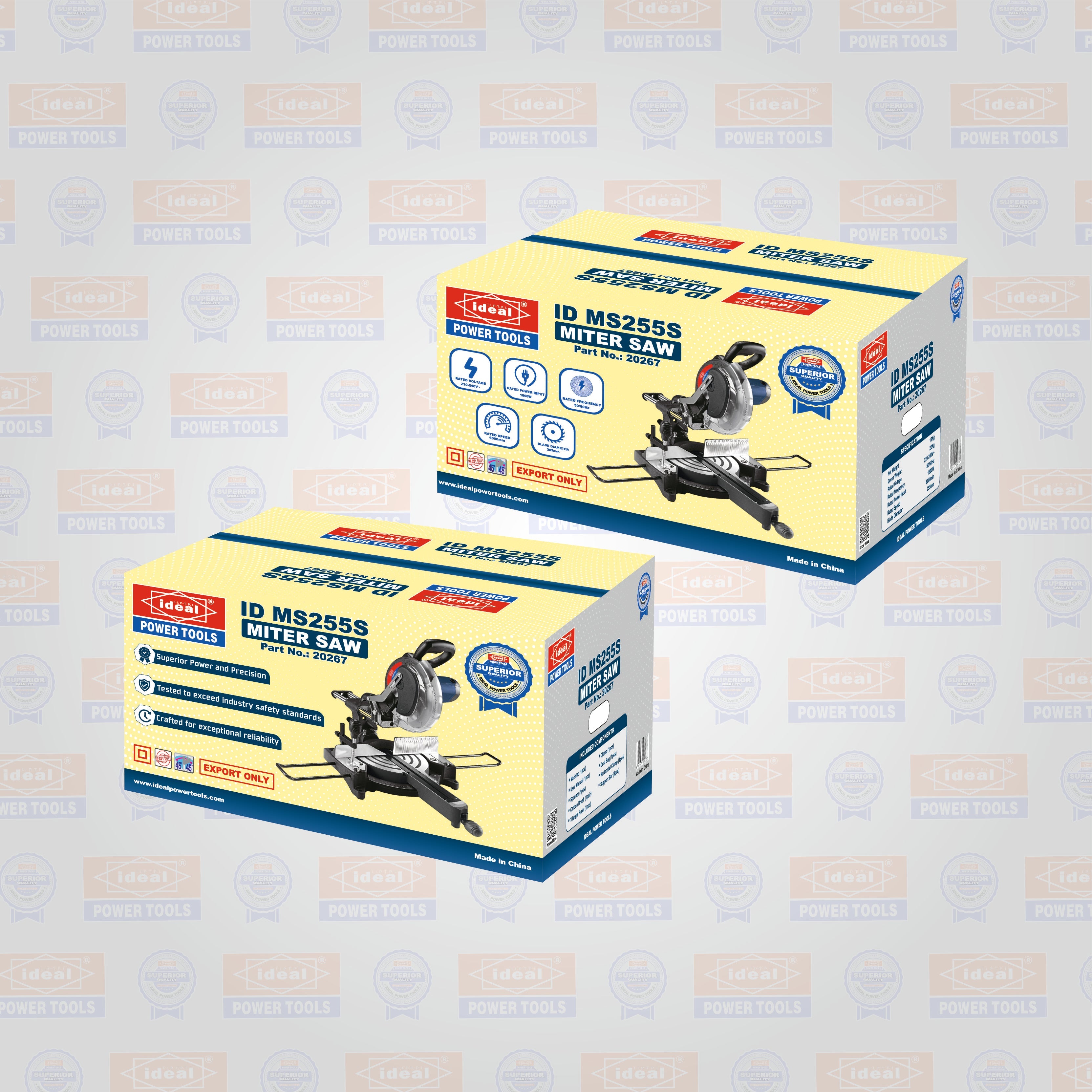 ID MS255S ELECTRIC MITRE SAW MACHINE