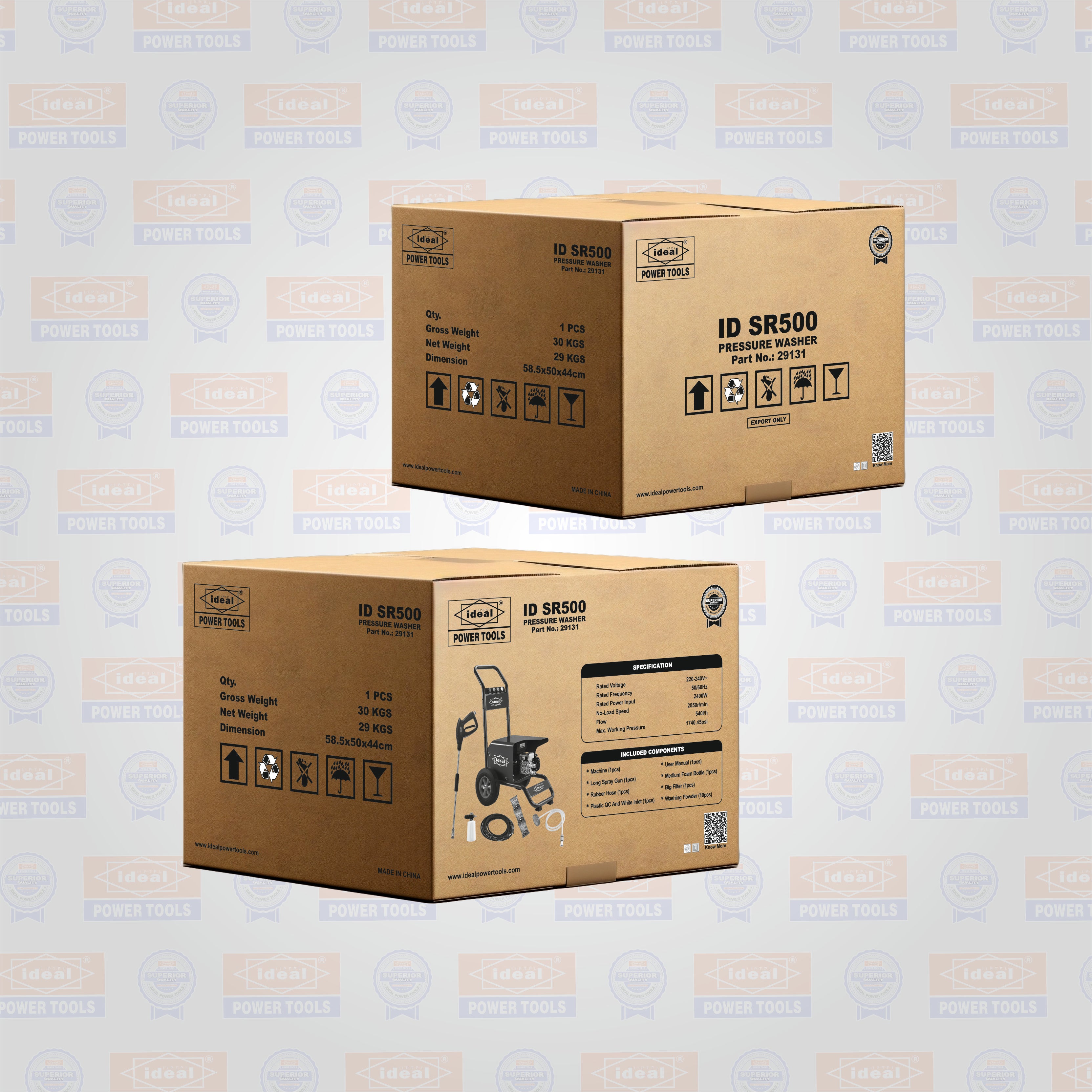 ID SR500 ELECTRIC PRESSURE WASHER MACHINE