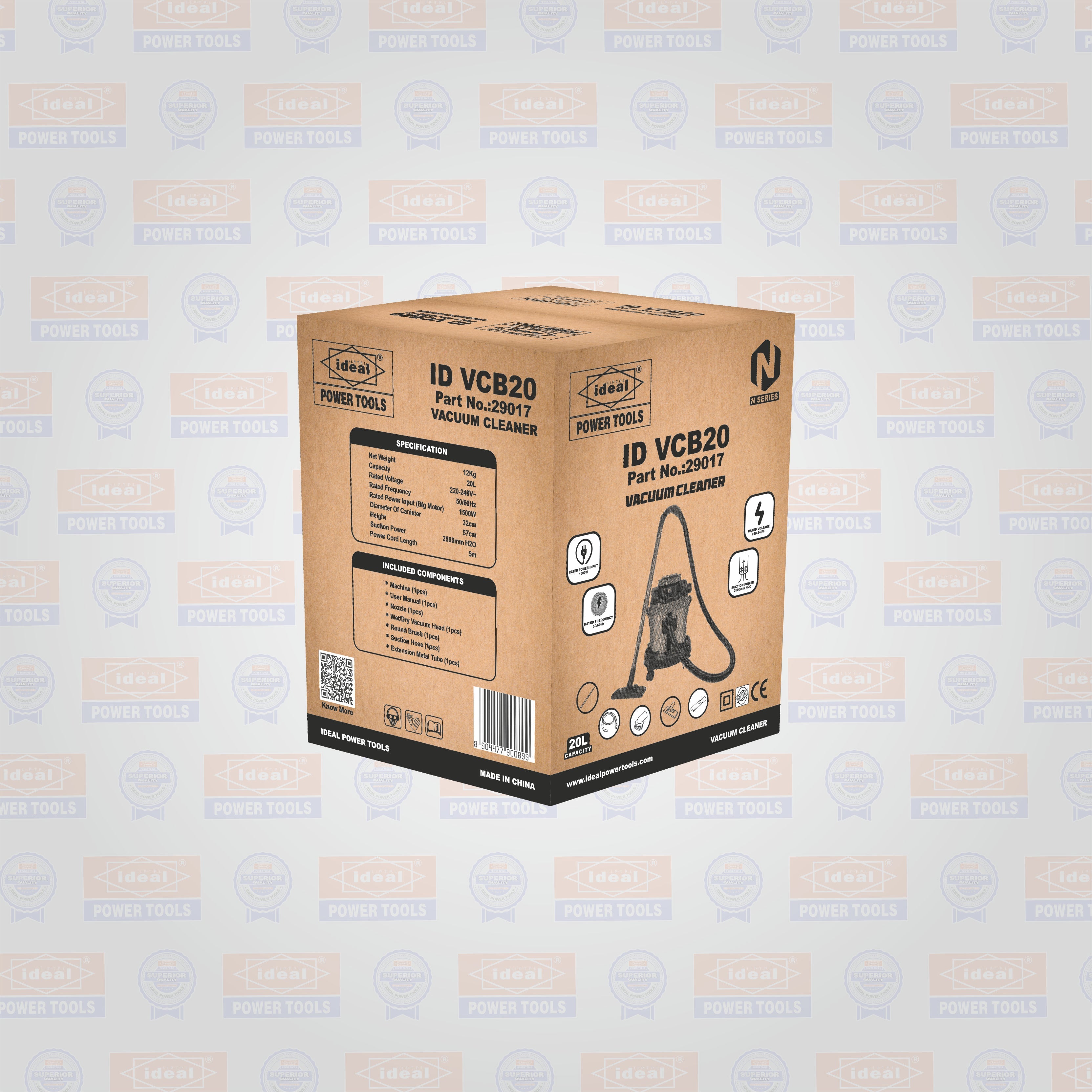 ID VCB20 ELECTRIC CONVERTABLE BLOWER VACUUM MACHINE