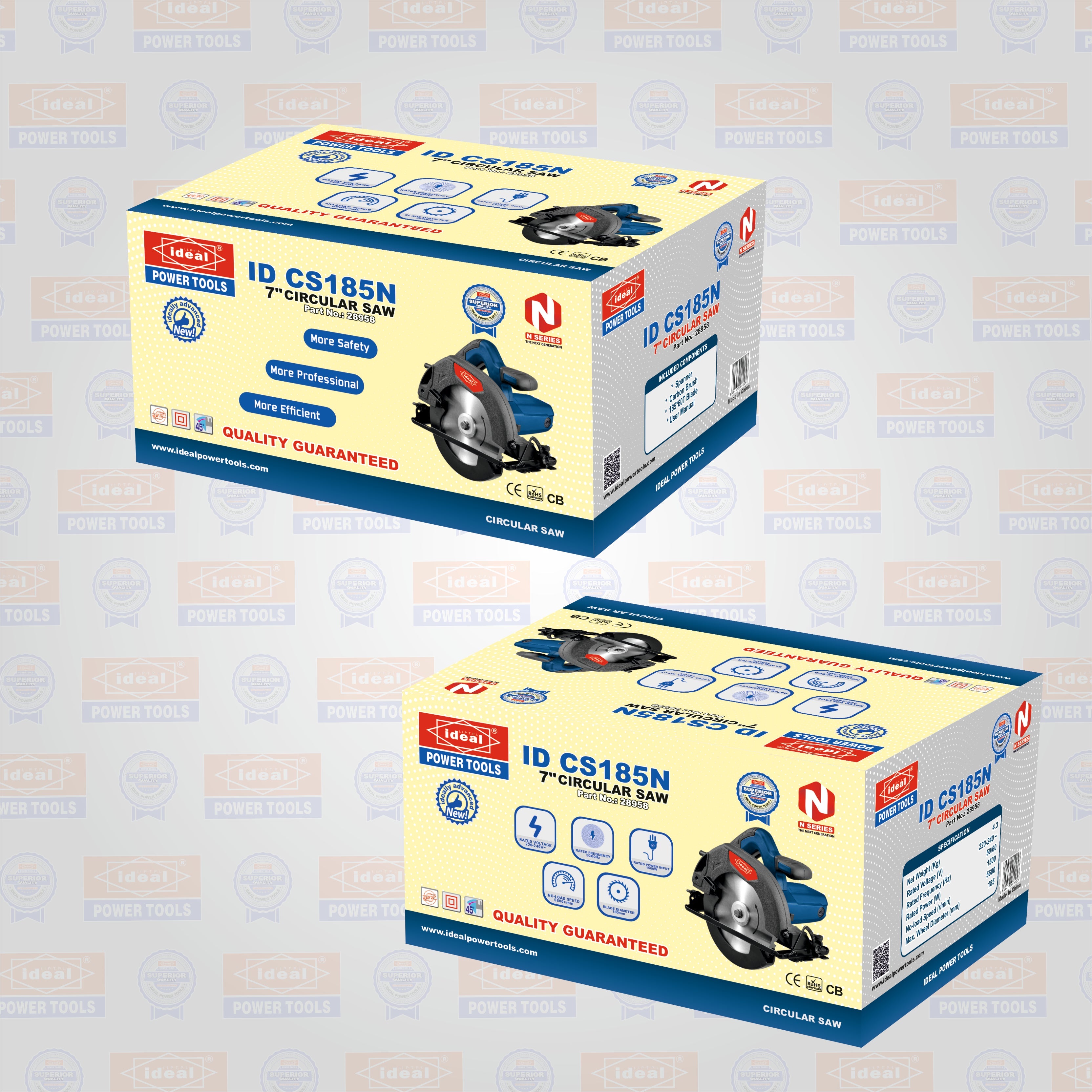 ID CS185N - 7" ELECTRIC CIRCULAR SAW MACHINE