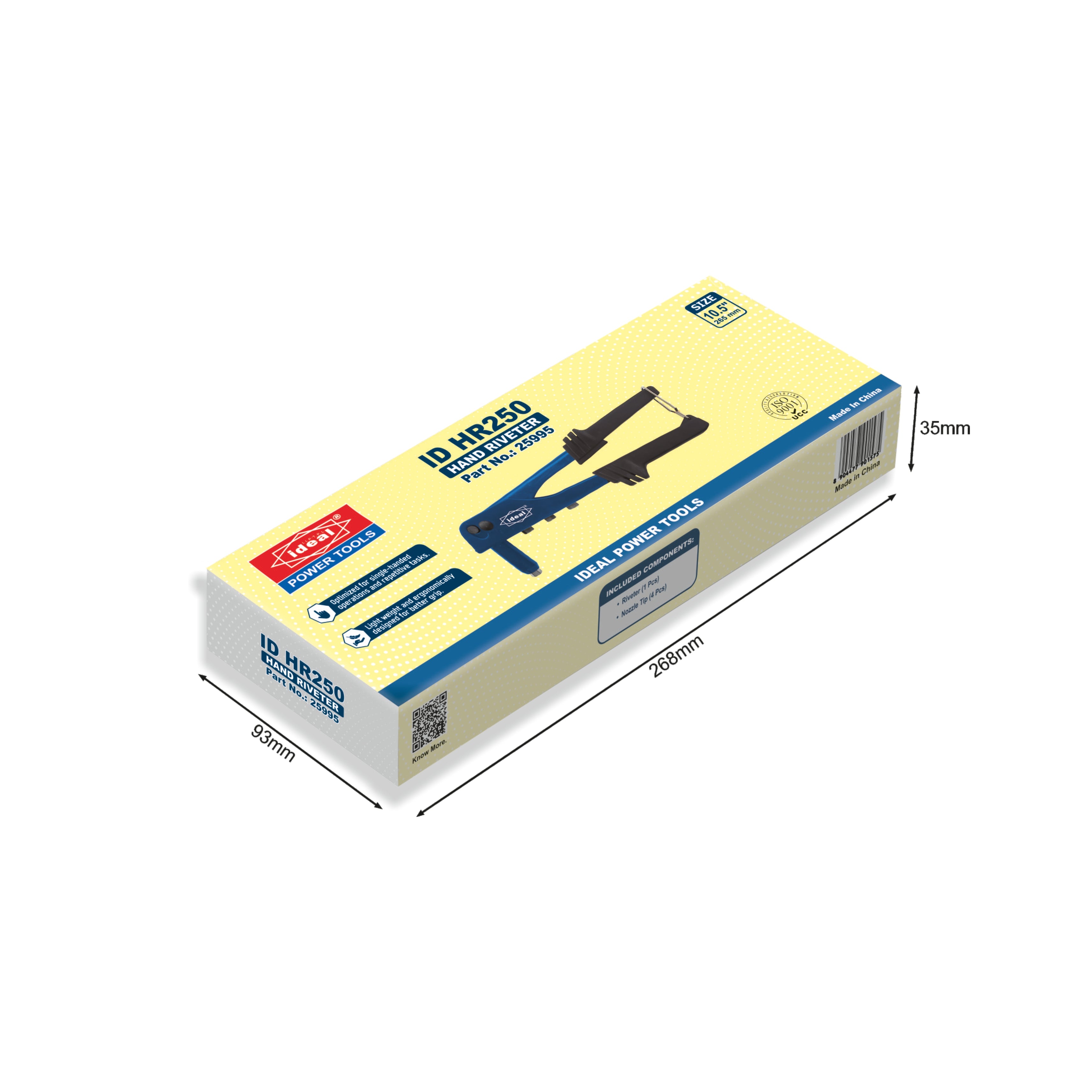 ID HR250 10" HAND RIVETER - 25995