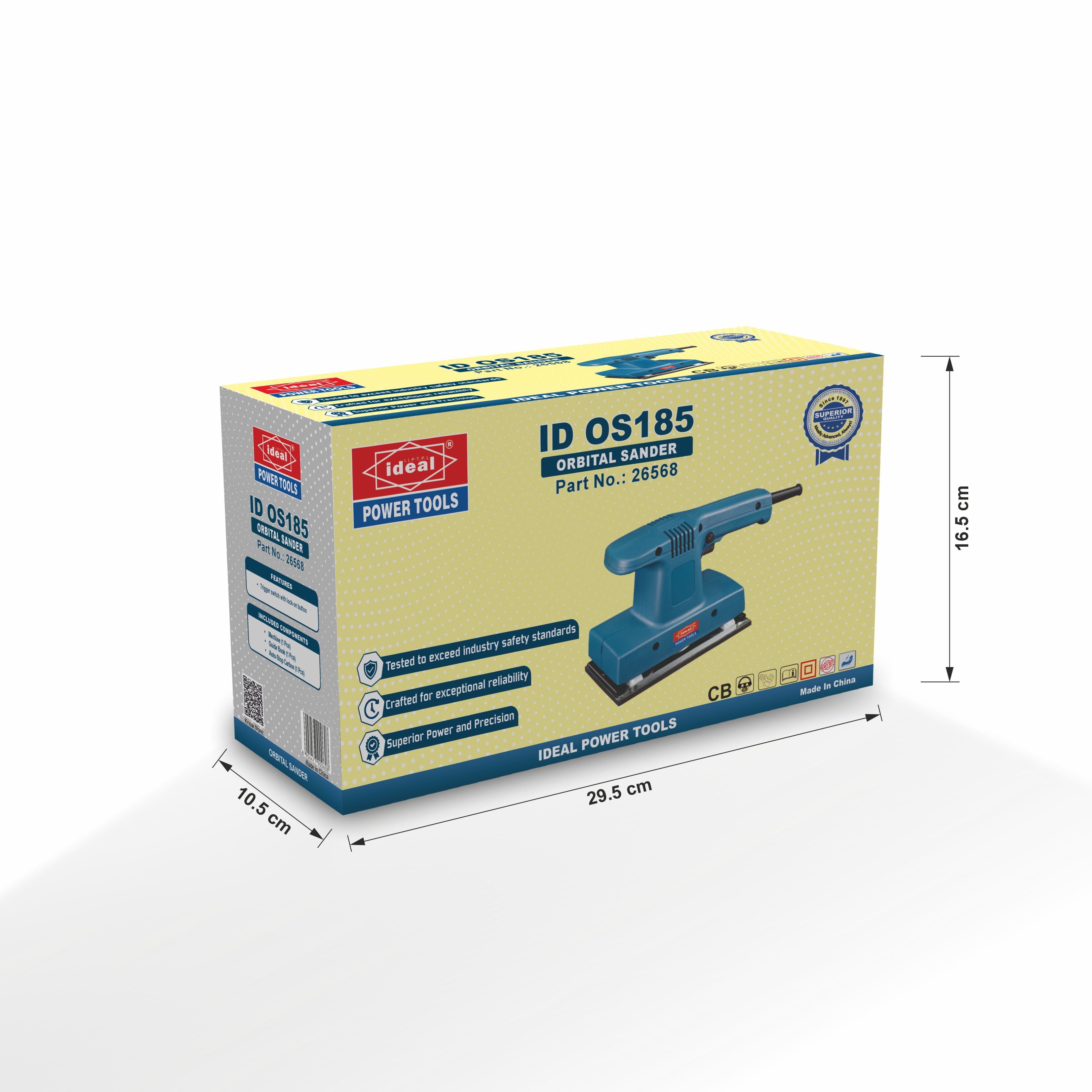 ID OS185 ELECTRIC ORBITAL SANDER MACHINE