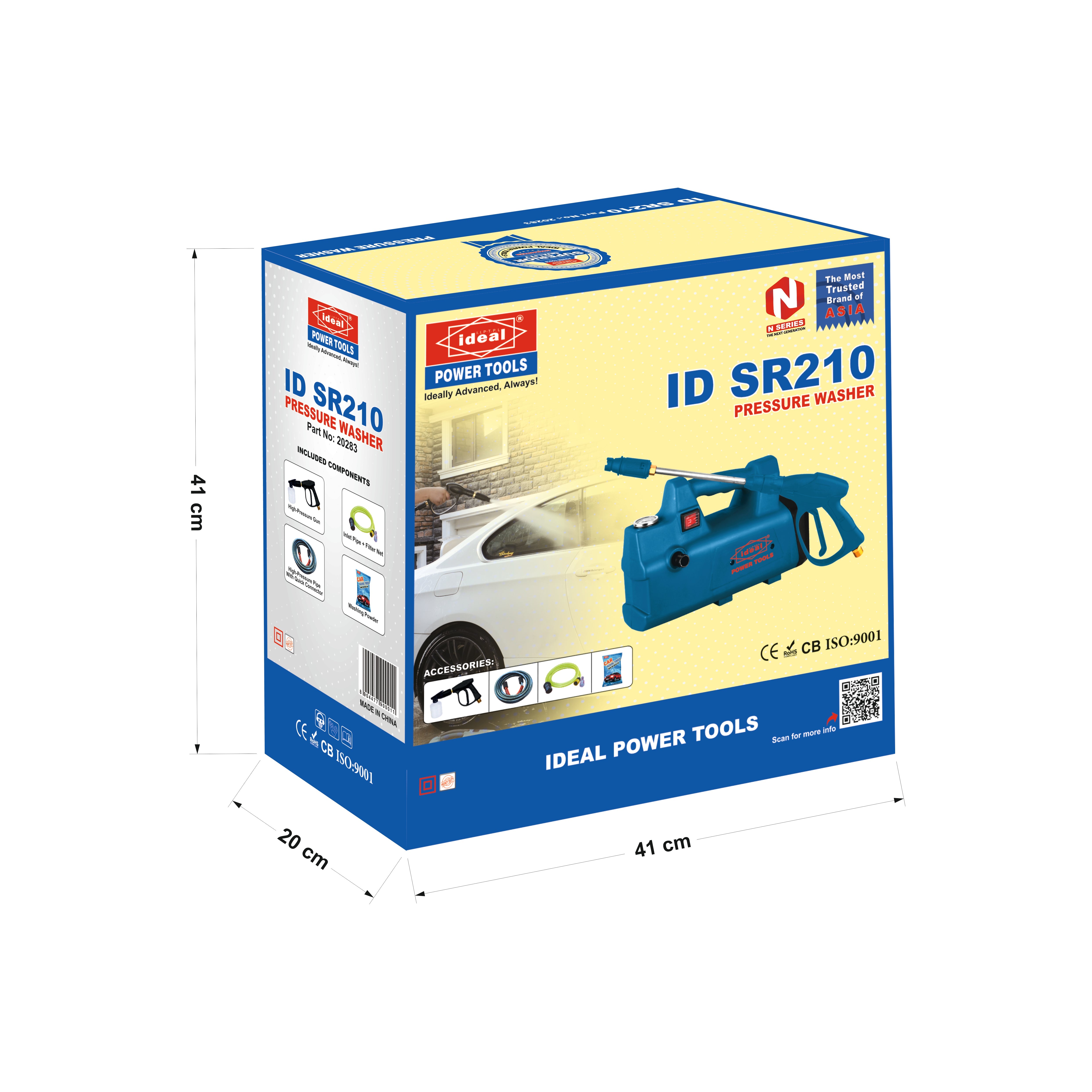 ID SR210 - ELECTRIC PRESSURE WASHER MACHINE