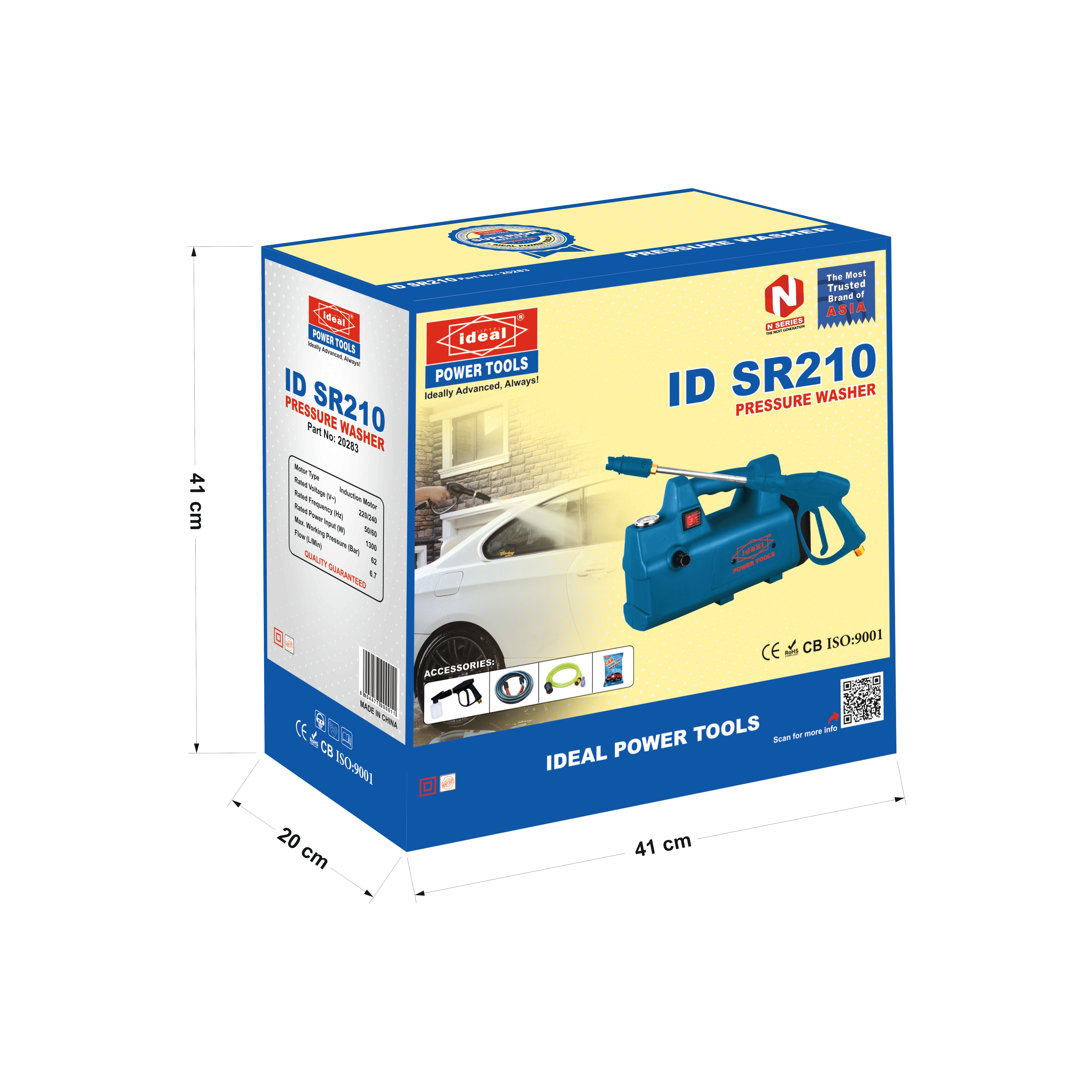 ID SR210 - ELECTRIC PRESSURE WASHER MACHINE