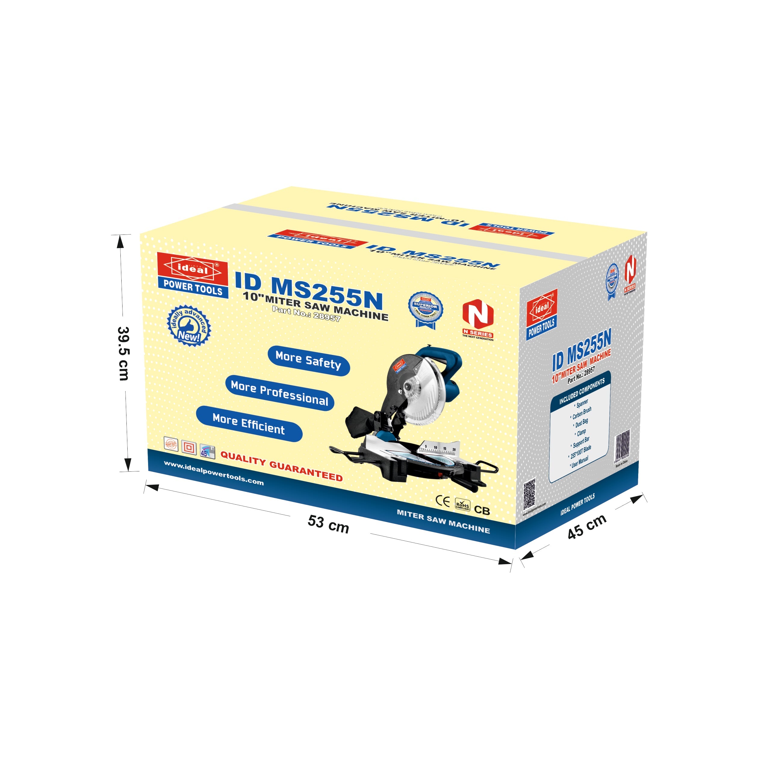 ID MS255N - 10" ELECTRIC MITRE SAW MACHINE