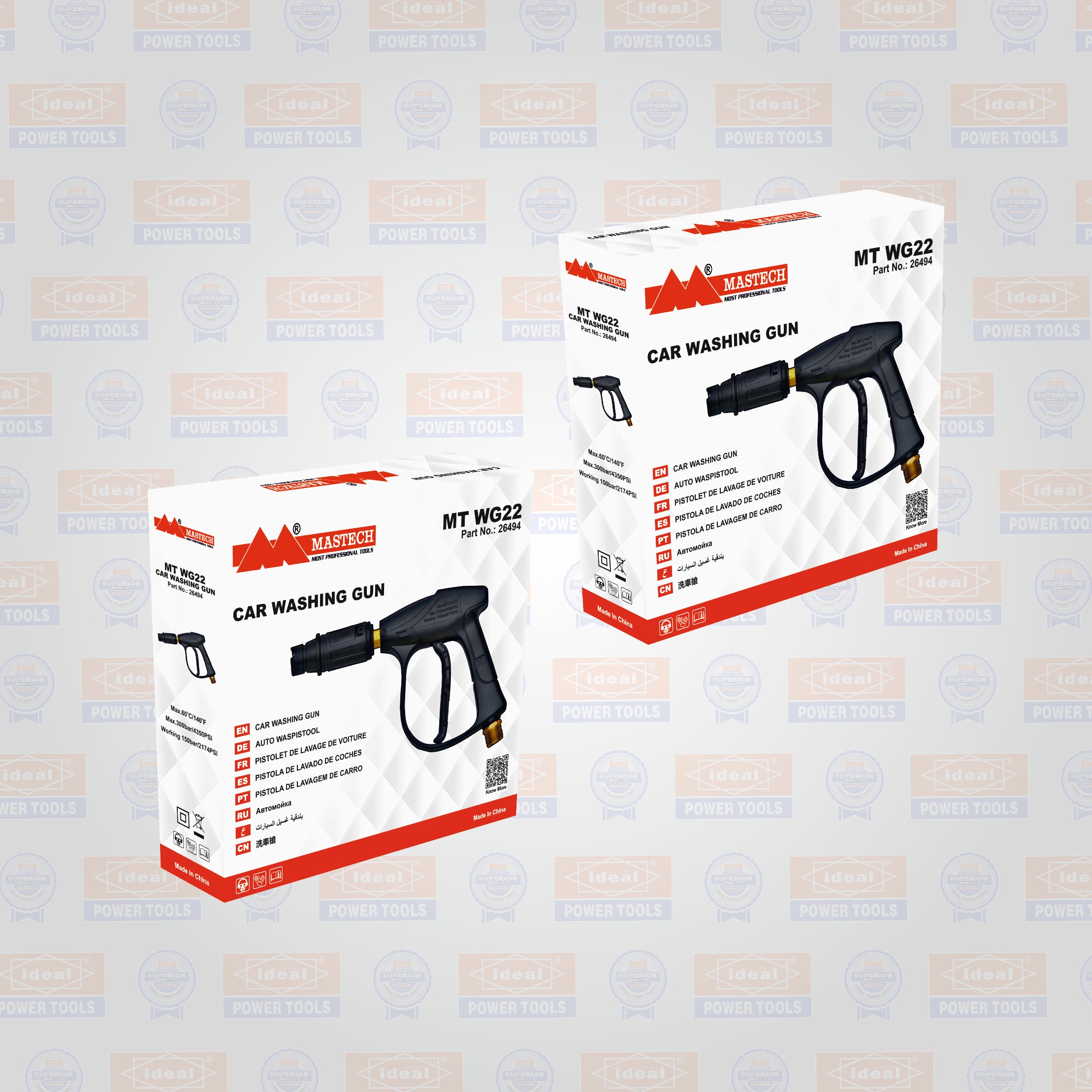MT GW22 MASTECH WATER GUN PRESSURE WASHER ACCESSORY