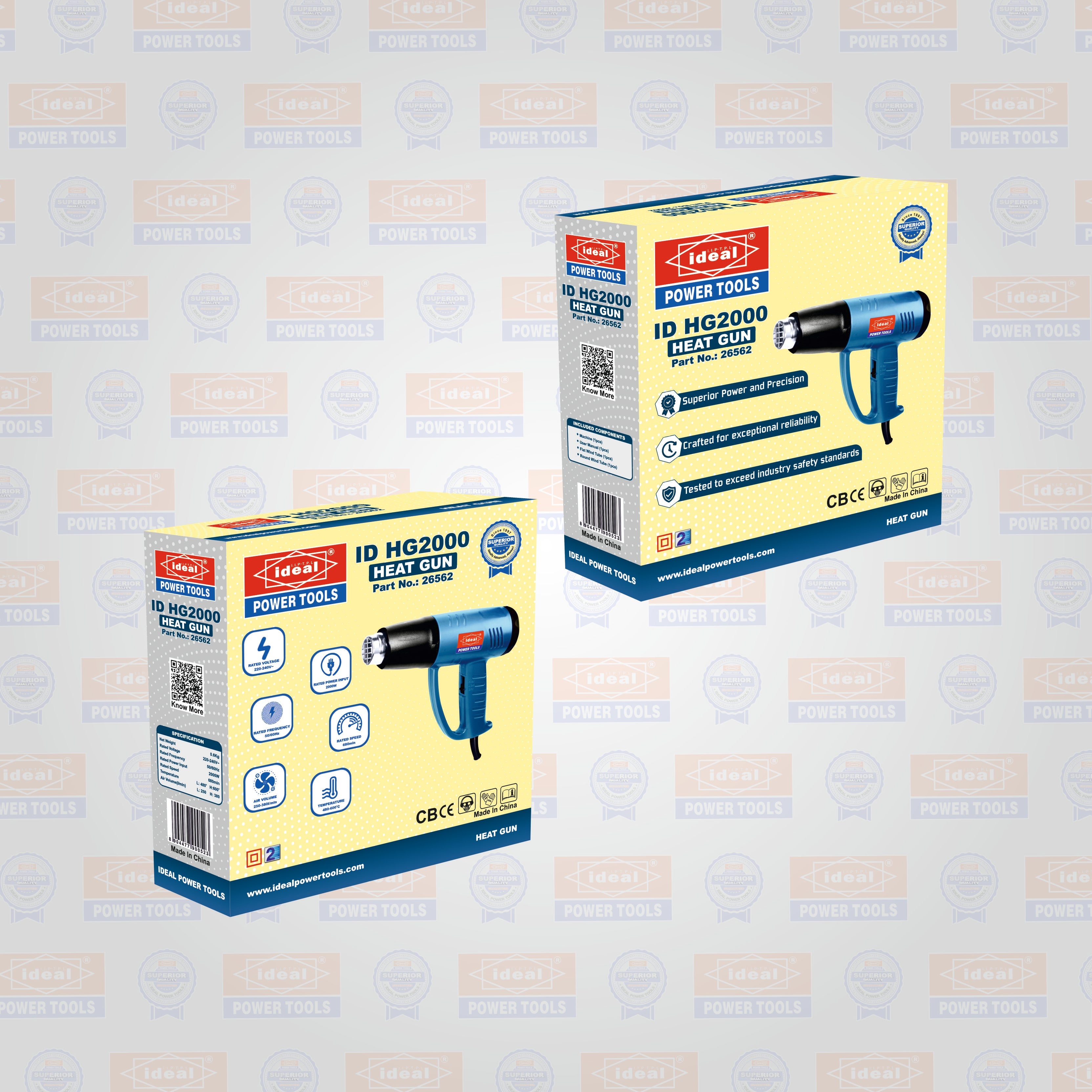 ID HG2000 ELECTRIC HEAT GUN MACHINE