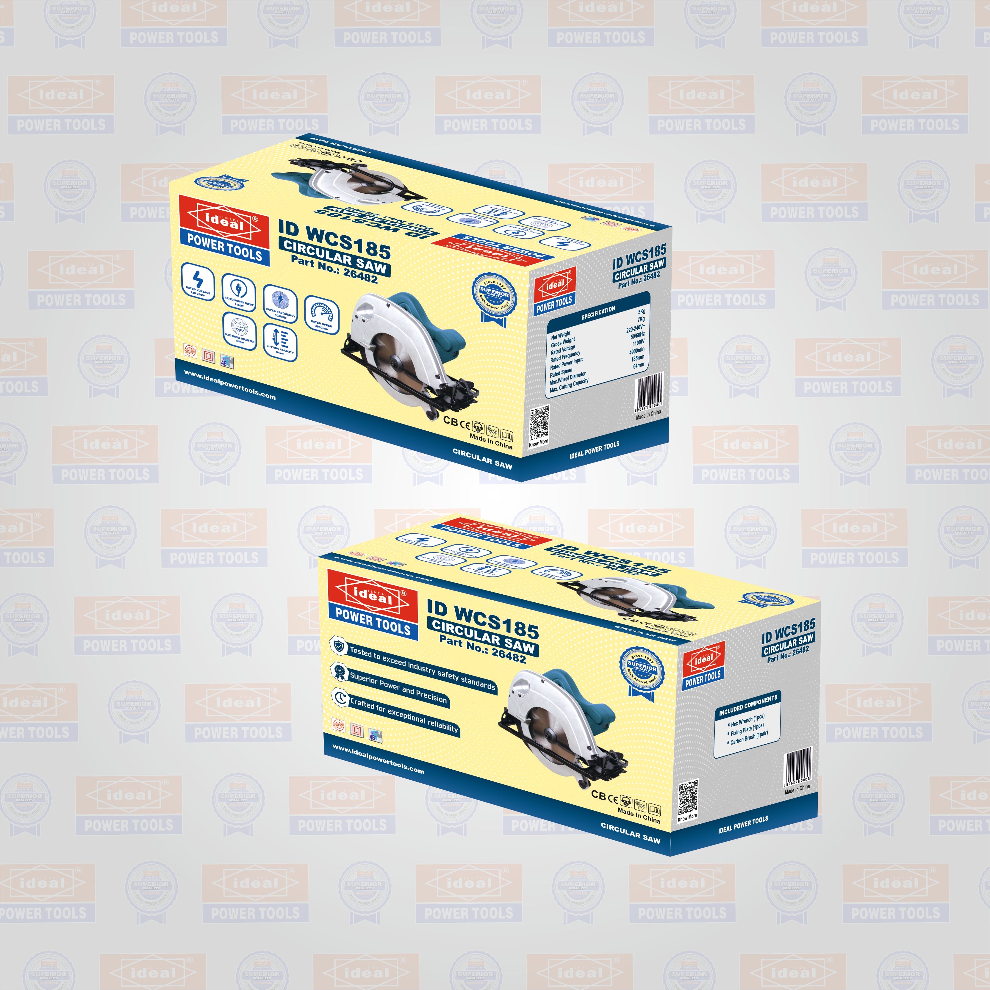 ID WCS185 ELECTRIC CIRCULAR SAW MACHINE