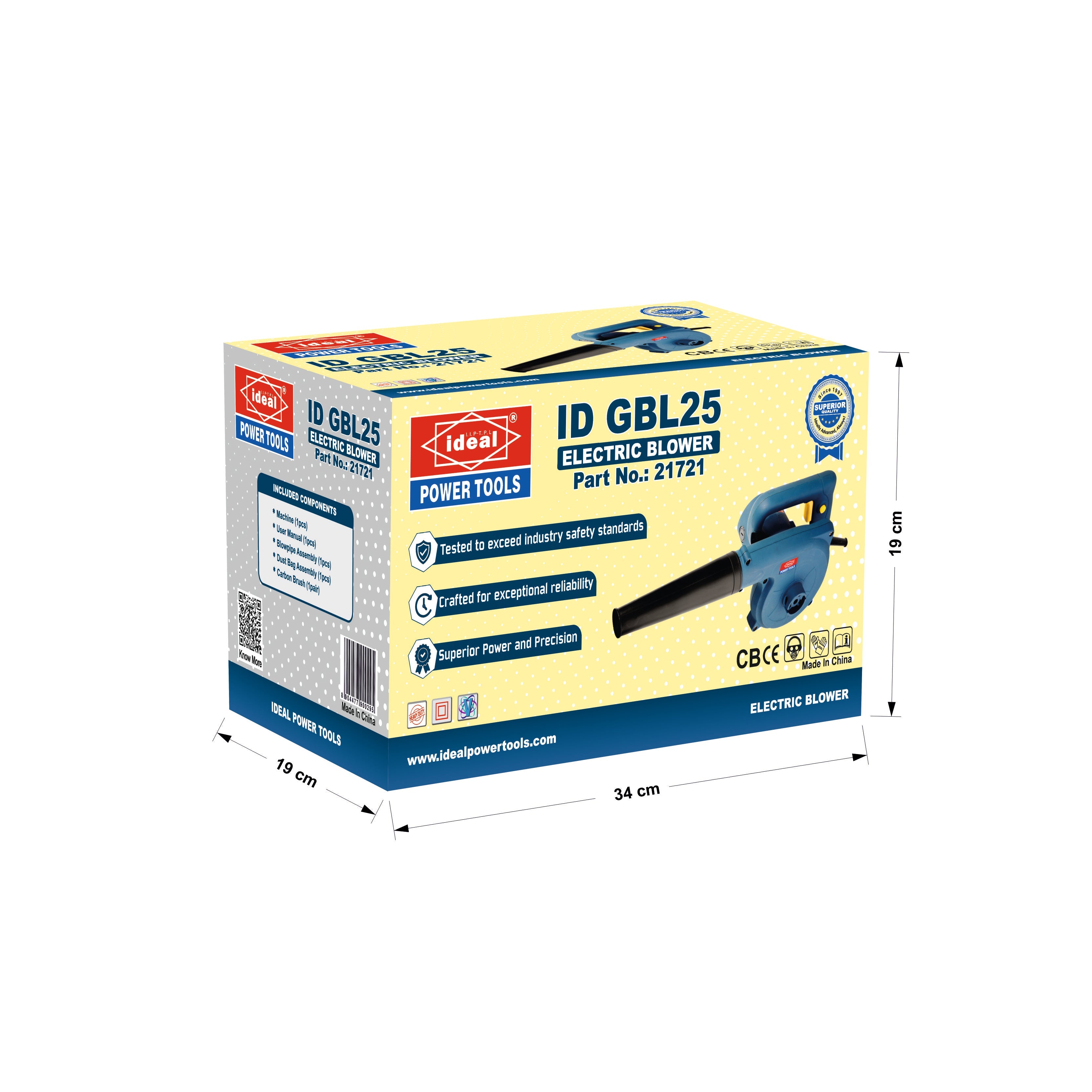 ID GBL25 ELECTRIC AIR BLOWER MACHINE