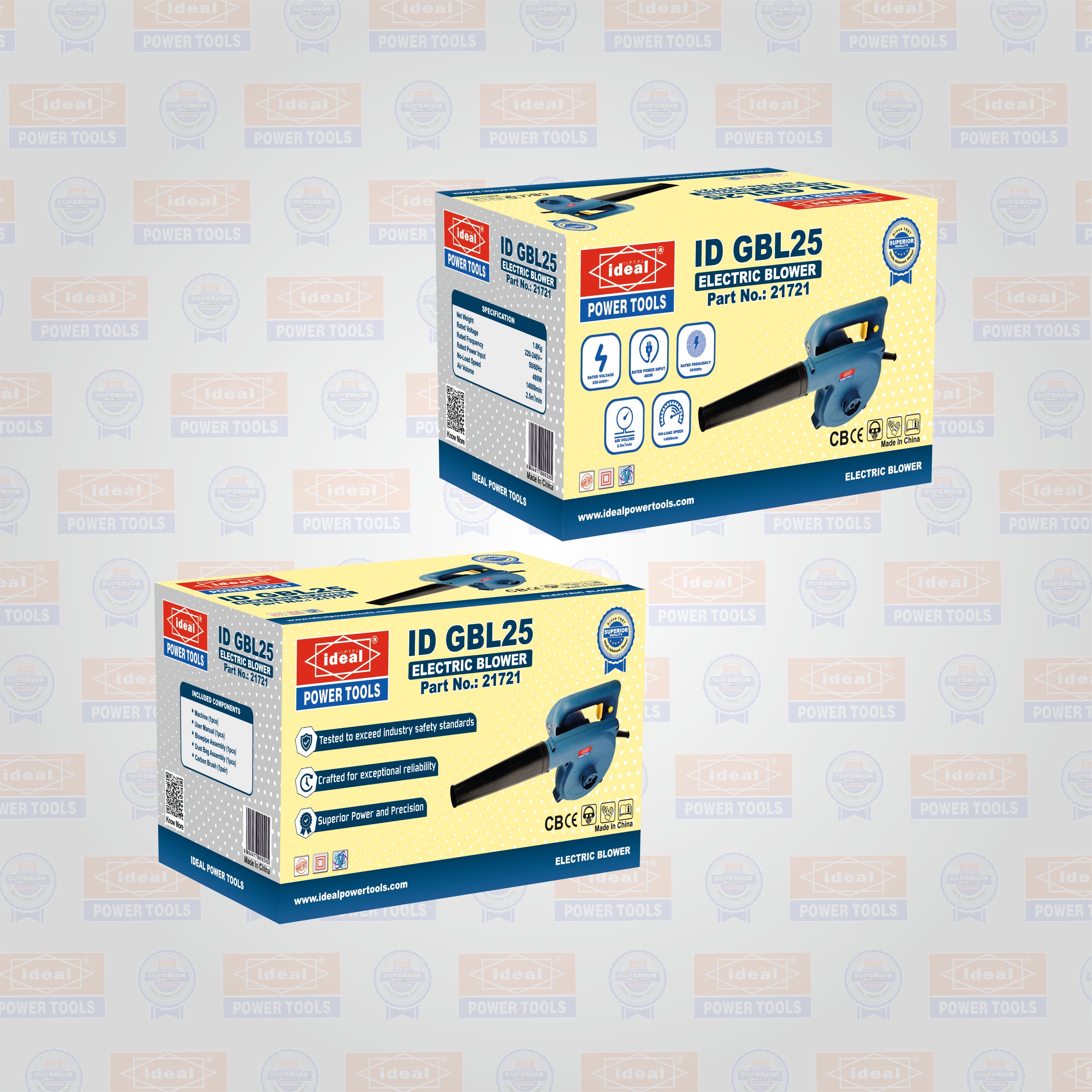 ID GBL25 ELECTRIC AIR BLOWER MACHINE