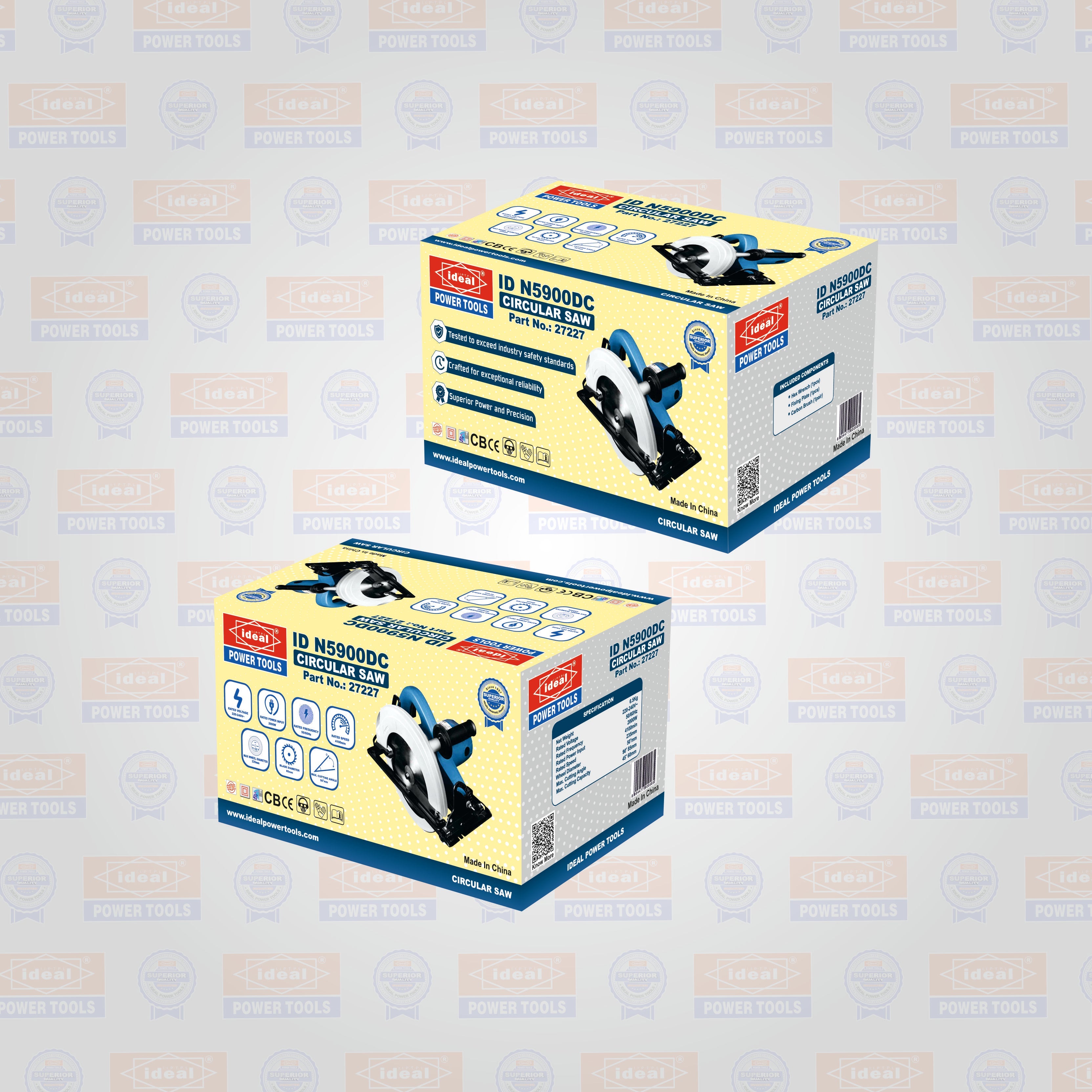ID N5900DC ELECTRIC CIRCULAR SAW MACHINE