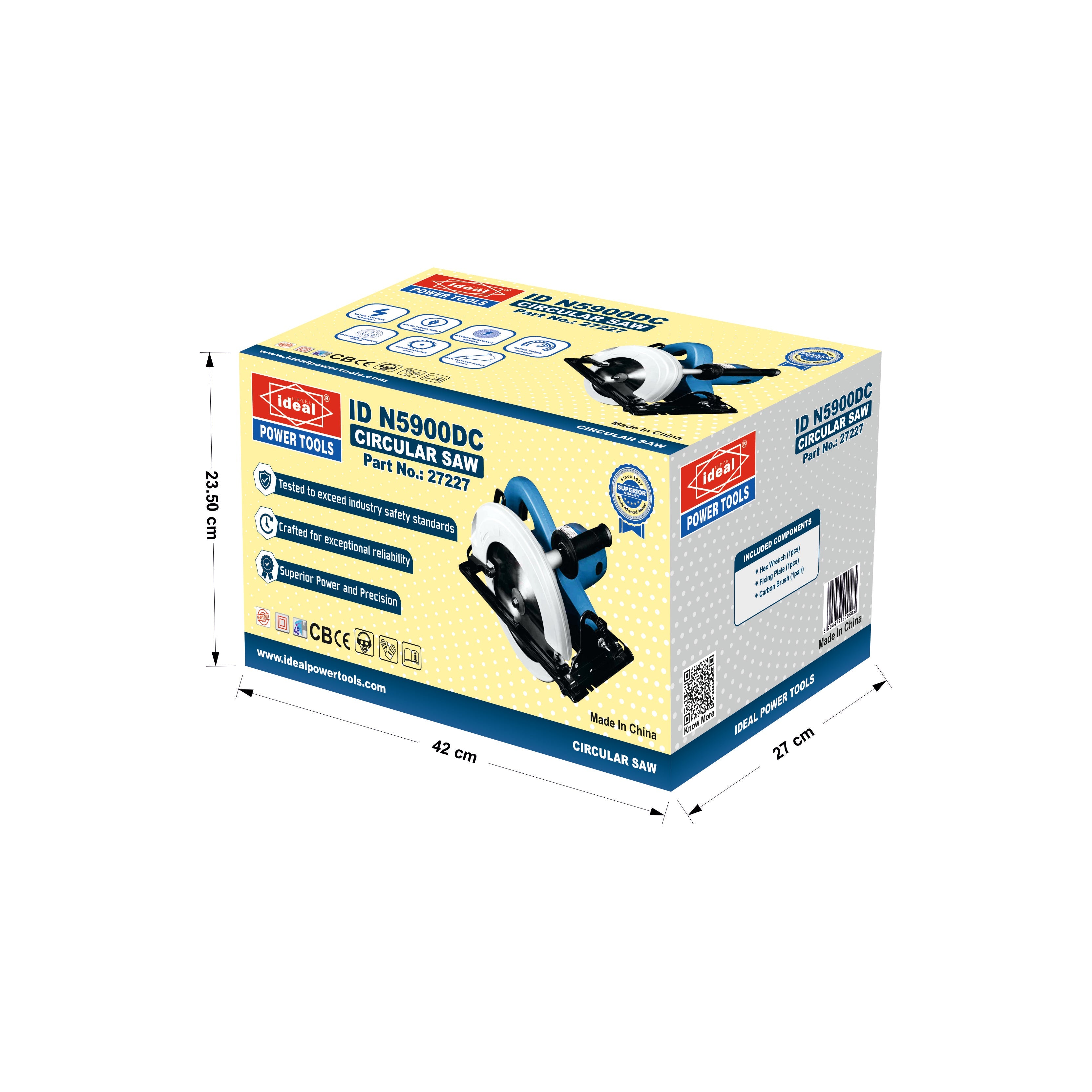 ID N5900DC ELECTRIC CIRCULAR SAW MACHINE