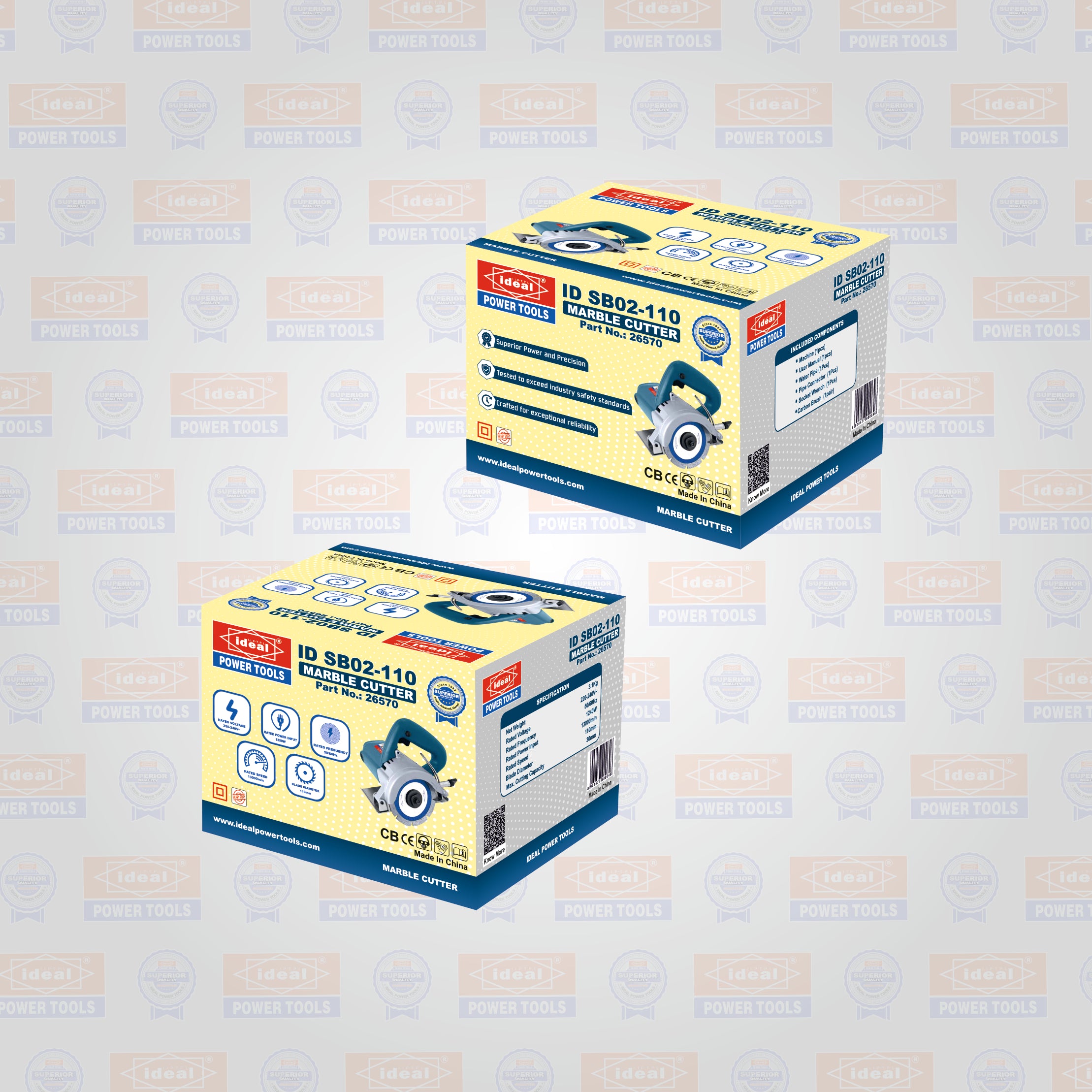 ID SB02-110 ELECTRIC MARBLE CUTTER MACHINE