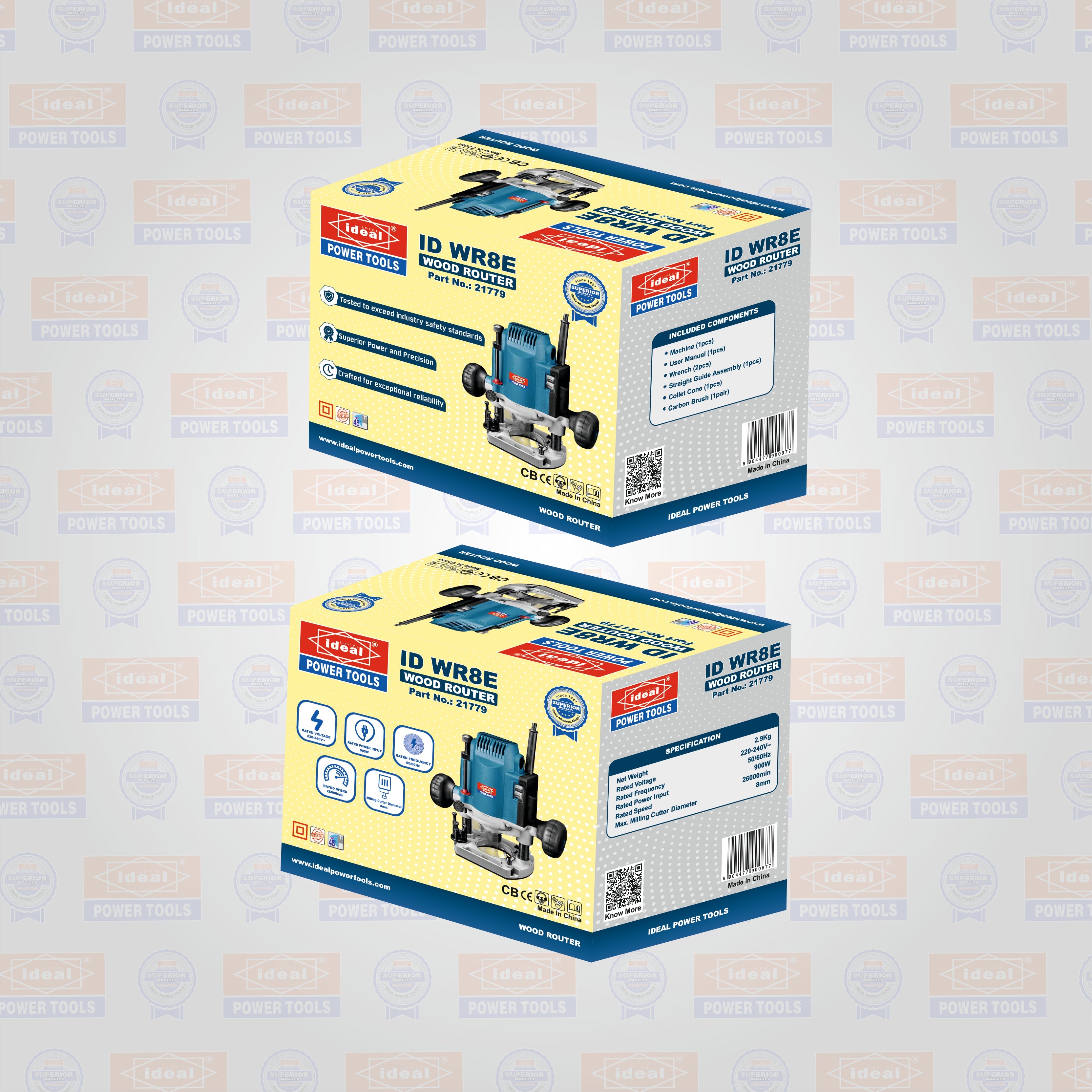 ID WR8S ELECTRIC ROUTER MACHINE