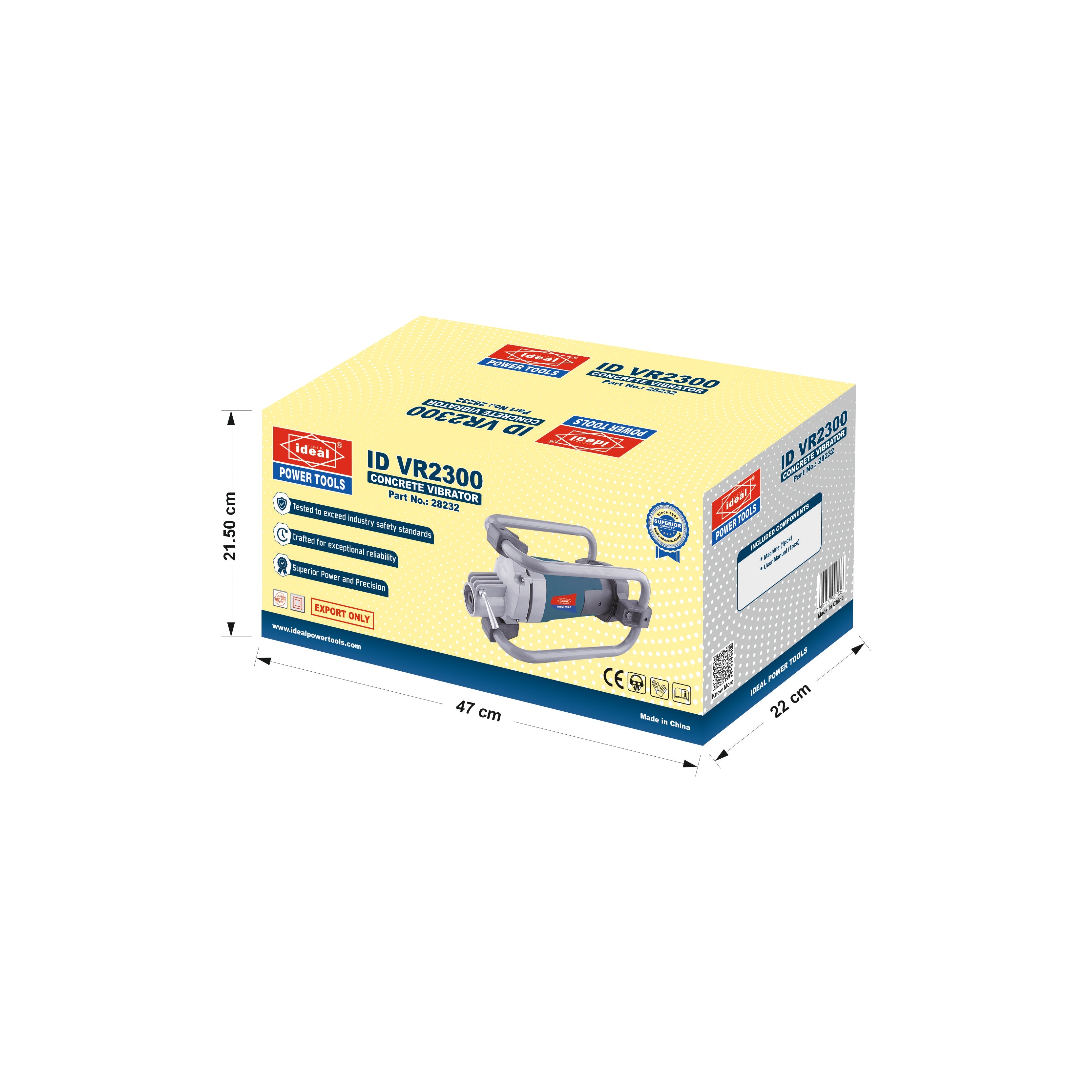 ID VR2300 ELECTRIC CONCRETE VIBRATOR MACHINE