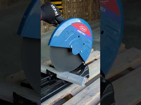Product demo short video of ideal ID CO355N Cut-Off Saw machine