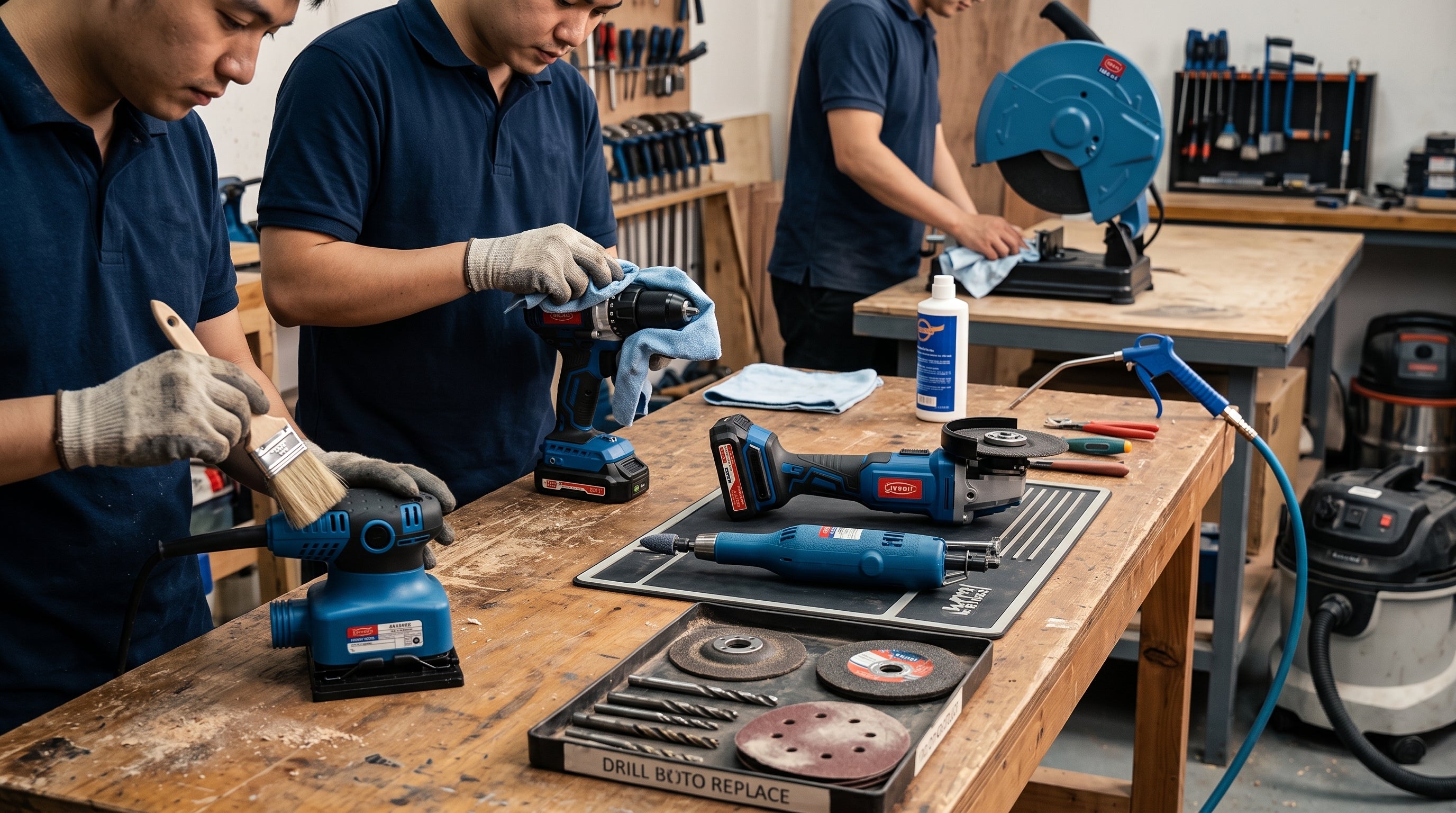 Power Tool Maintenance Guide: Daily, Weekly & Monthly Checklist to Extend Tool Life