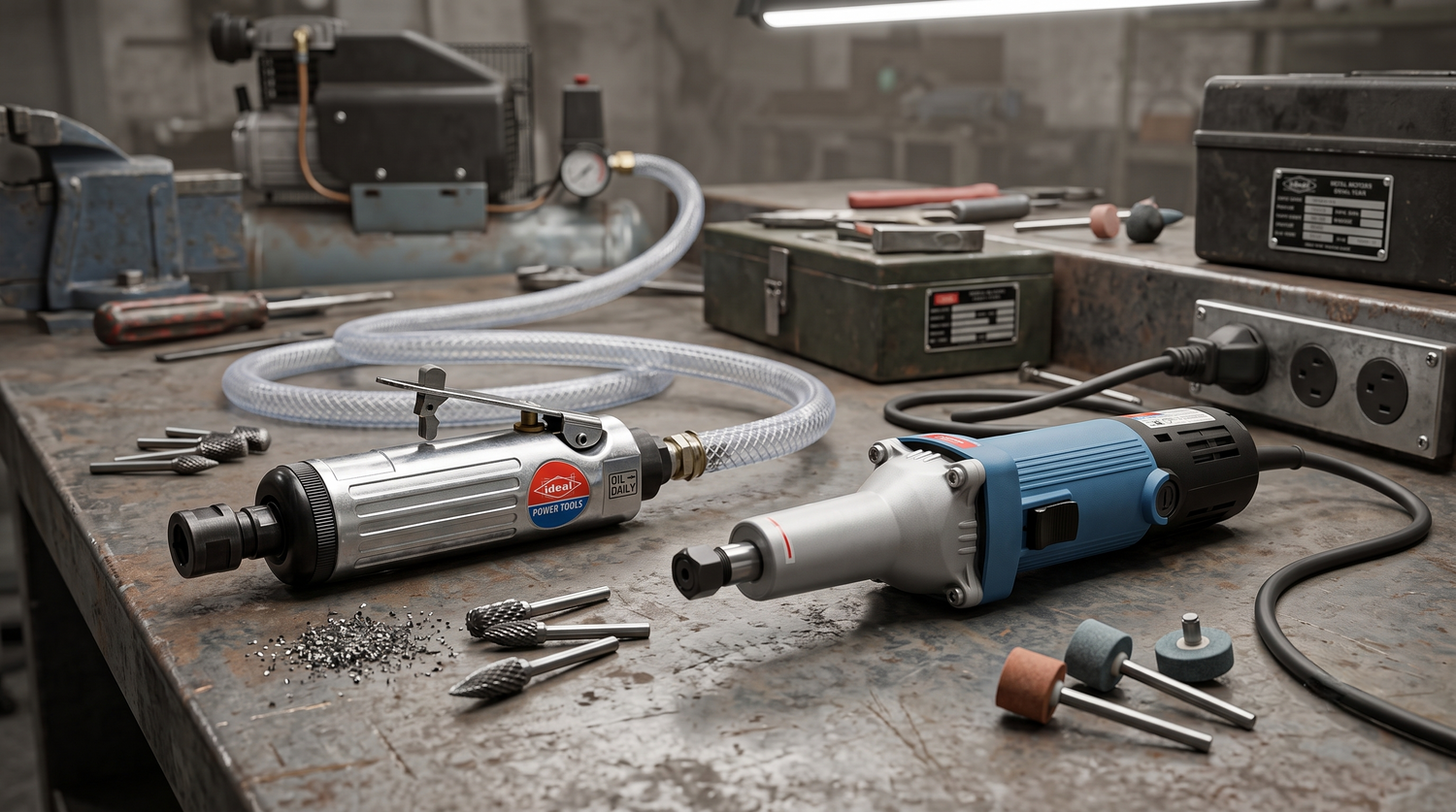 Pneumatic Die Grinder vs Electric Die Grinder: Which Is Right for Your Application?