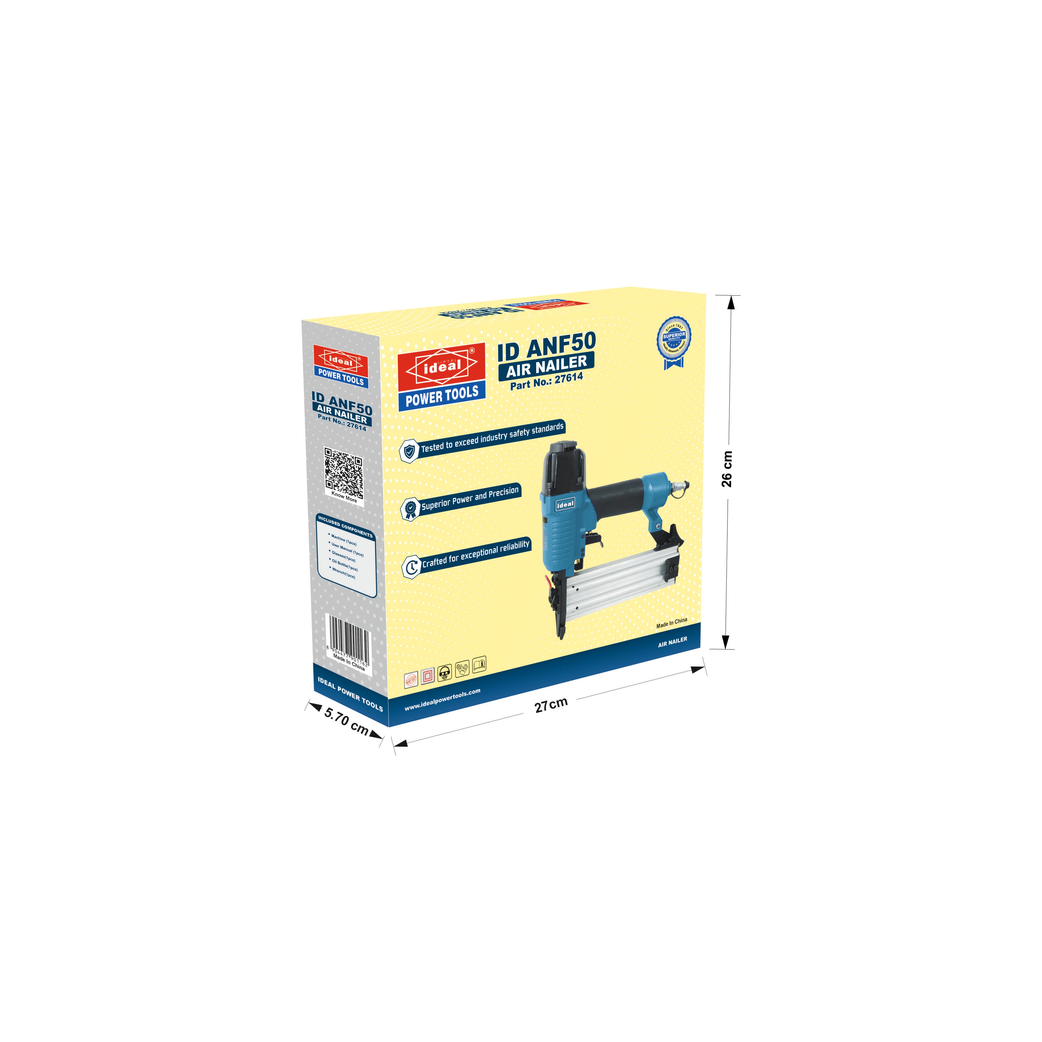 ID ANF50 PNEUMATIC TACKER & NAILER MACHINE [AIR TOOL]