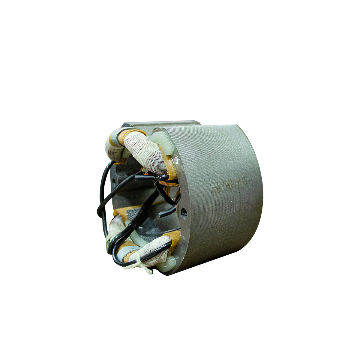 A  coil component with visible internal wiring, shown on a plain white background.
