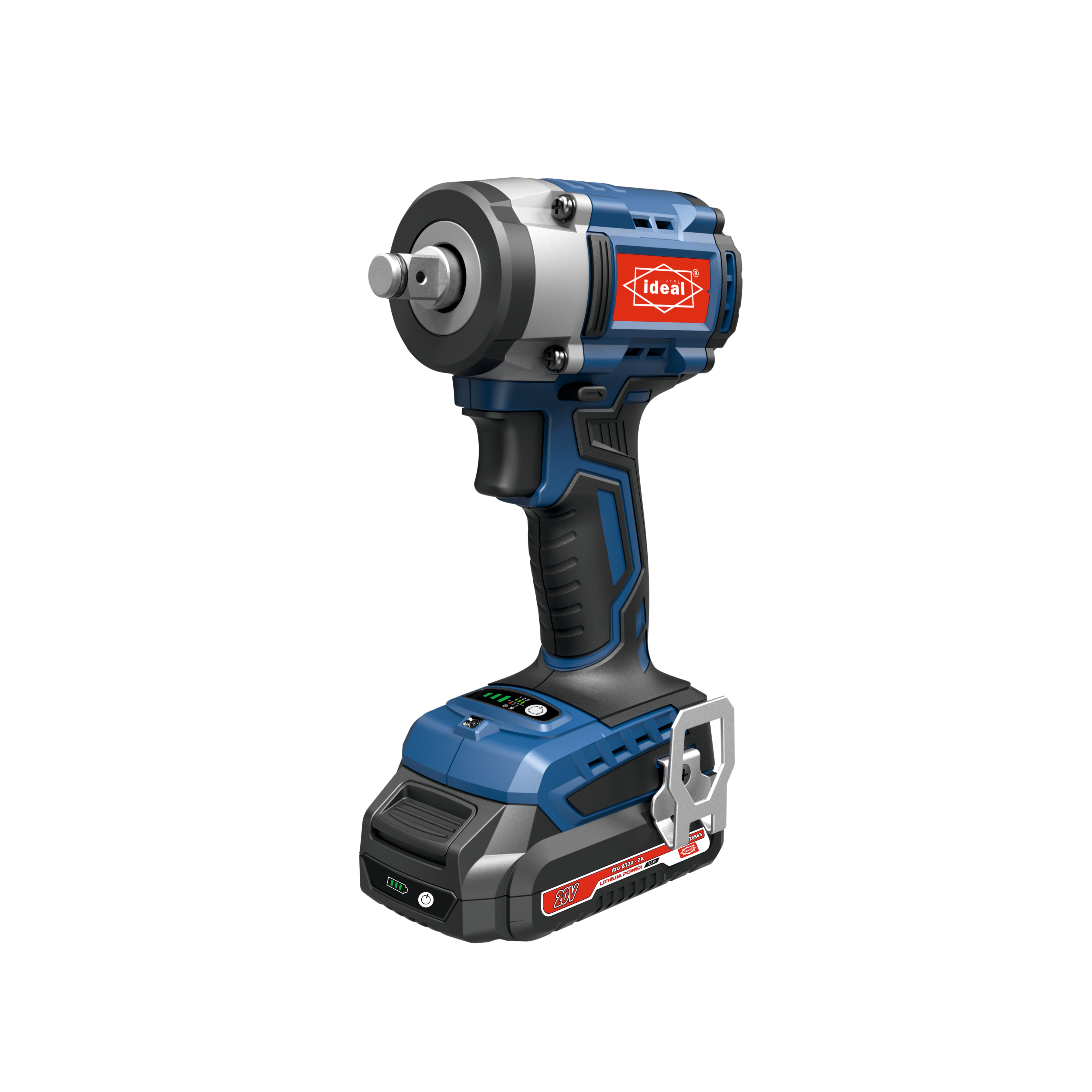 IDU EW-B350 BRUSHLESS COMPACT CORDLESS IMPACT WRENCH MACHINE KIT