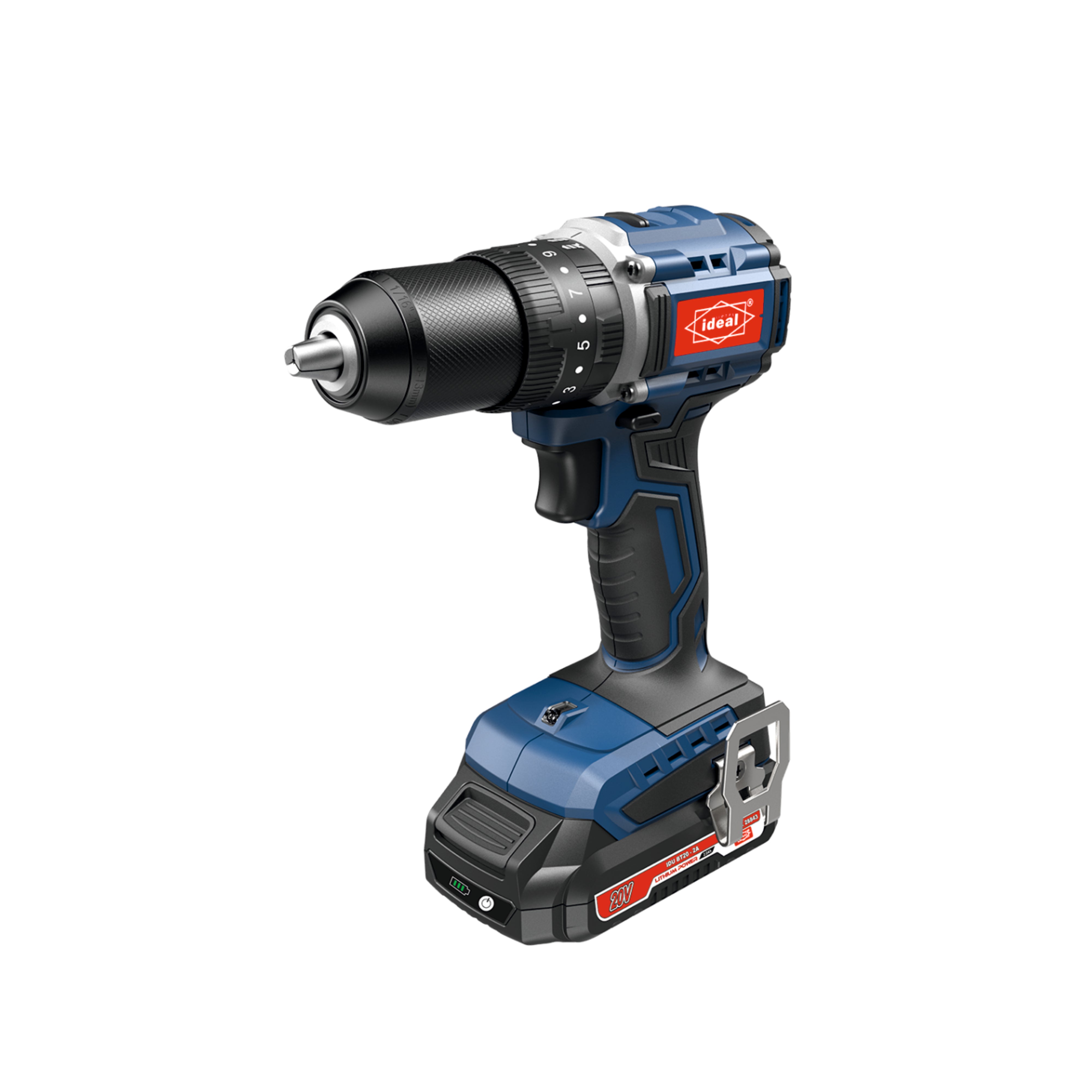 IDU ID-B50 BRUSHLESS COMPACT CORDLESS IMPACT DRILL MACHINE KIT