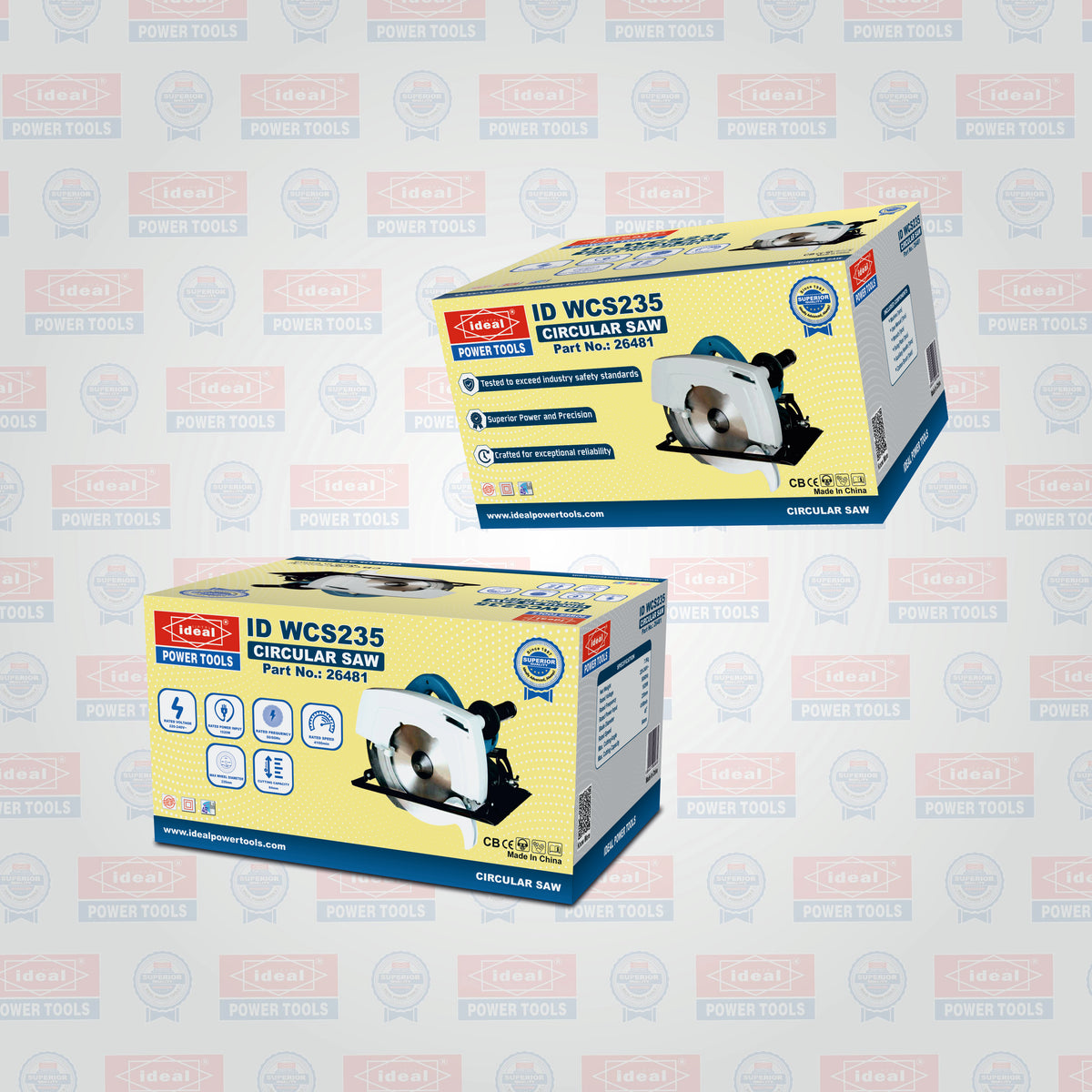 ID WCS235 9" ELECTRIC CIRCULAR SAW MACHINE [G-240V] [DeWalt Type] - 26481
