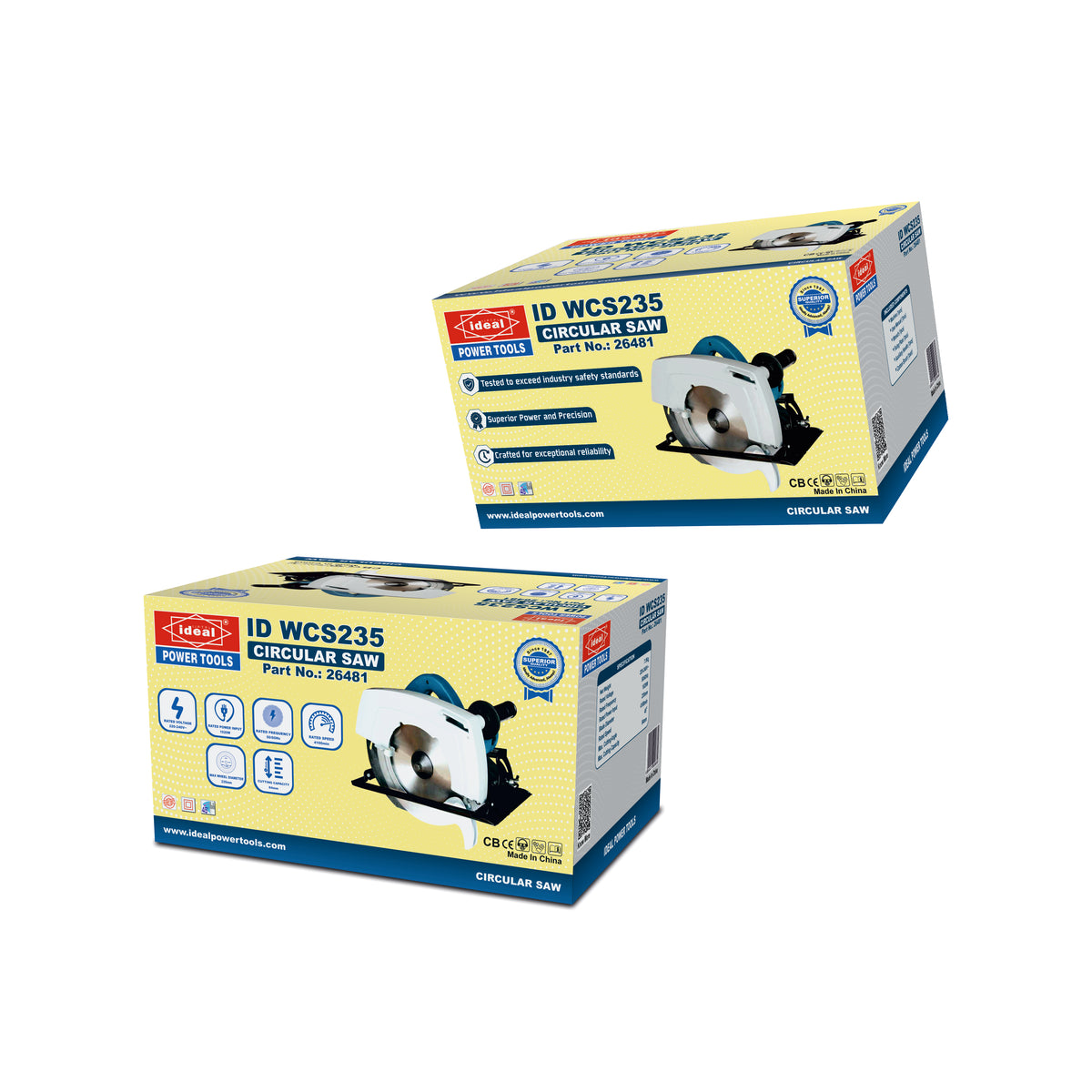 ID WCS235 9" ELECTRIC CIRCULAR SAW MACHINE [G-240V] [DeWalt Type] - 26481