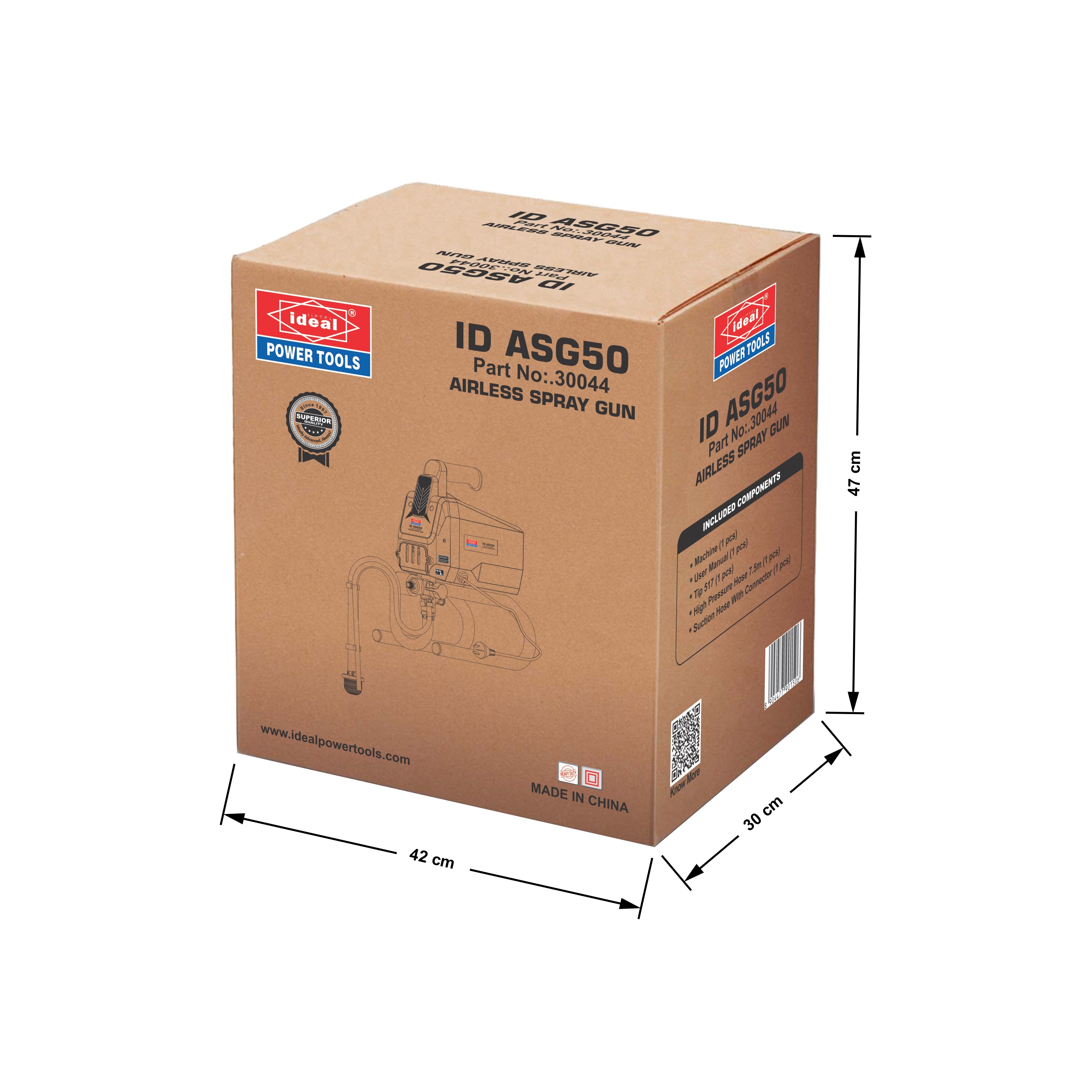 ID ASG50 ELECTRIC AIRLESS SPRAY GUN MACHINE [G-240V] - 30044