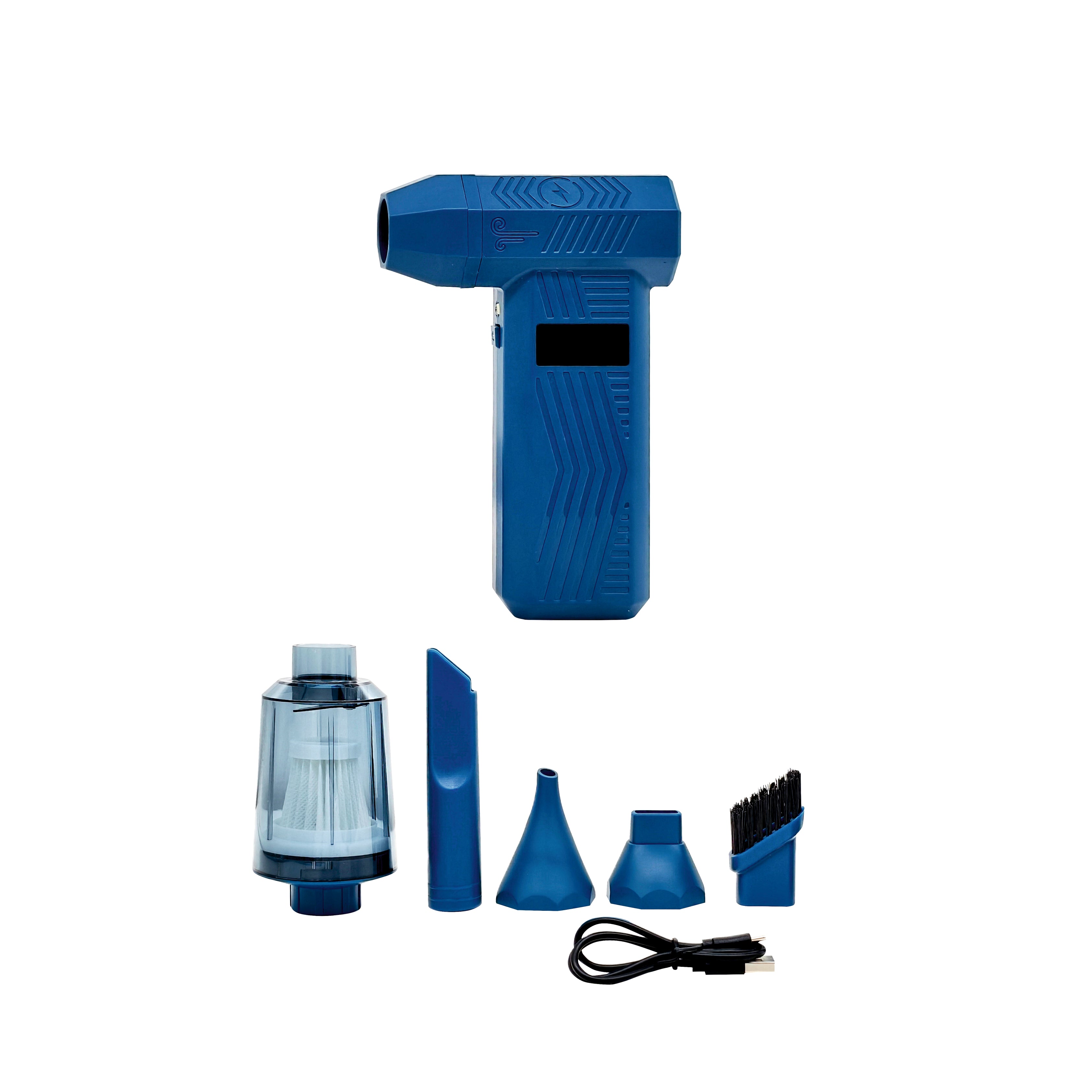 ID MVB4A BRUSHLESS MINI CORDLESS CONVERTIBLE BLOWER VACUUM MACHINE [8 PCS CORDLESS KIT] - 30255