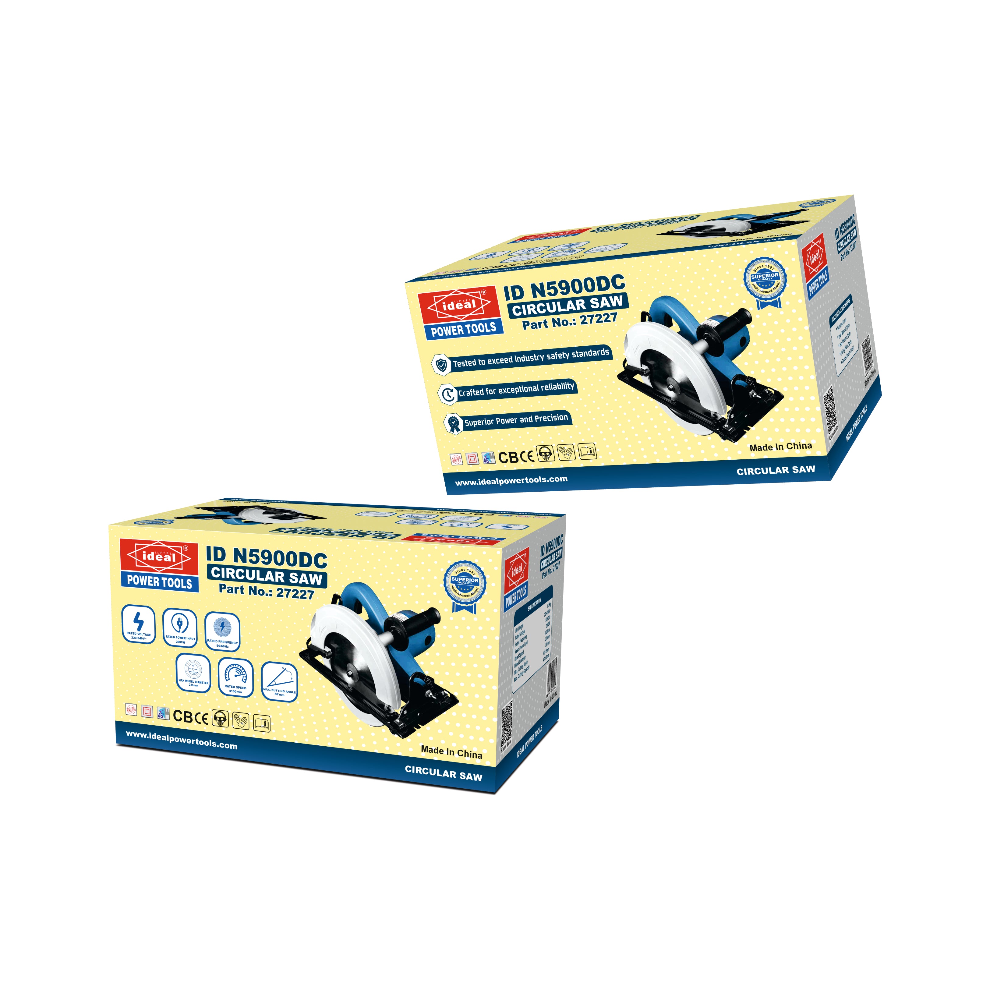 ID N5900DC 9" ELECTRIC CIRCULAR SAW MACHINE [G-240V] [Makita Type] - 27227