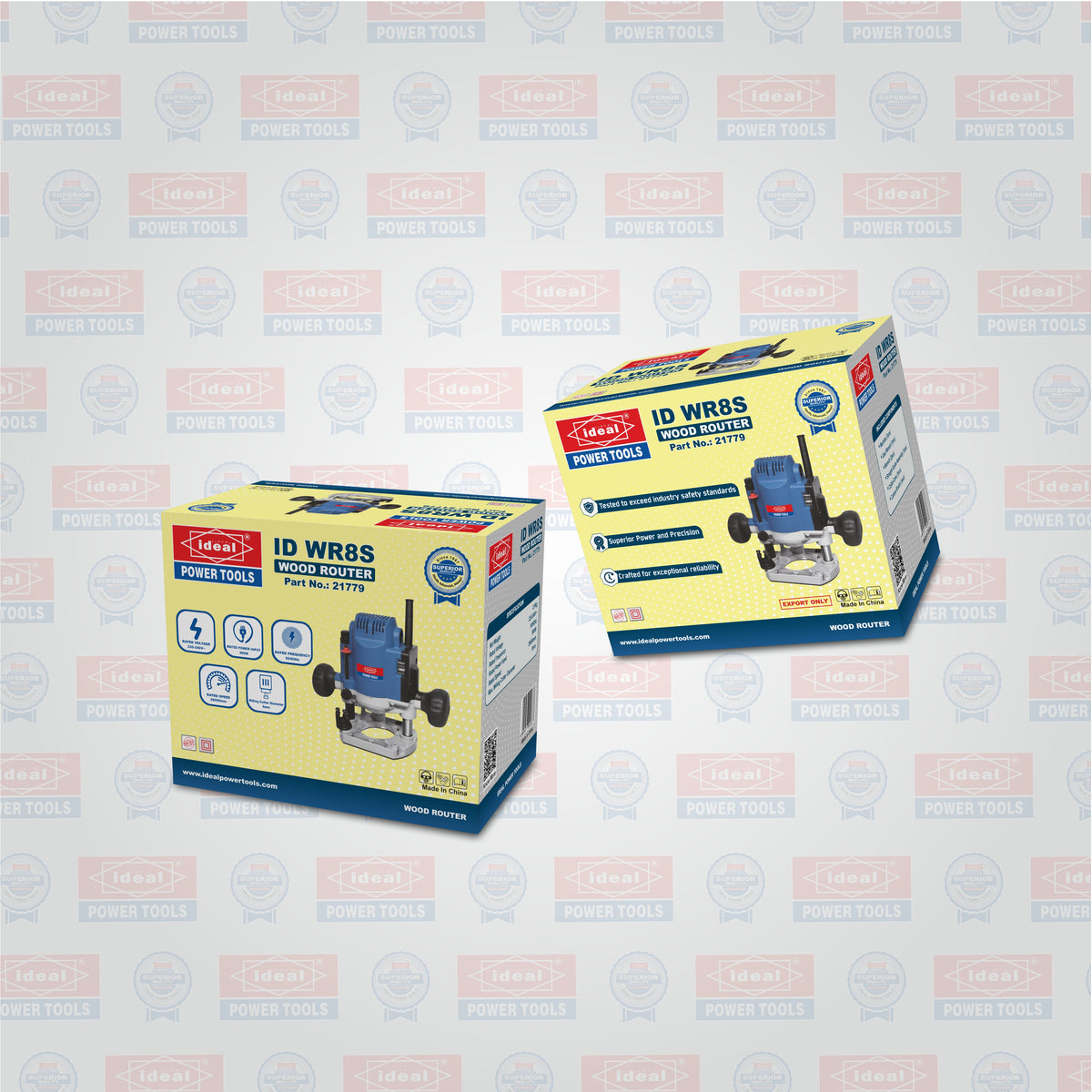 ID WR8S ELECTRIC ROUTER MACHINE [G-240V] [DeWalt Type] - 21779
