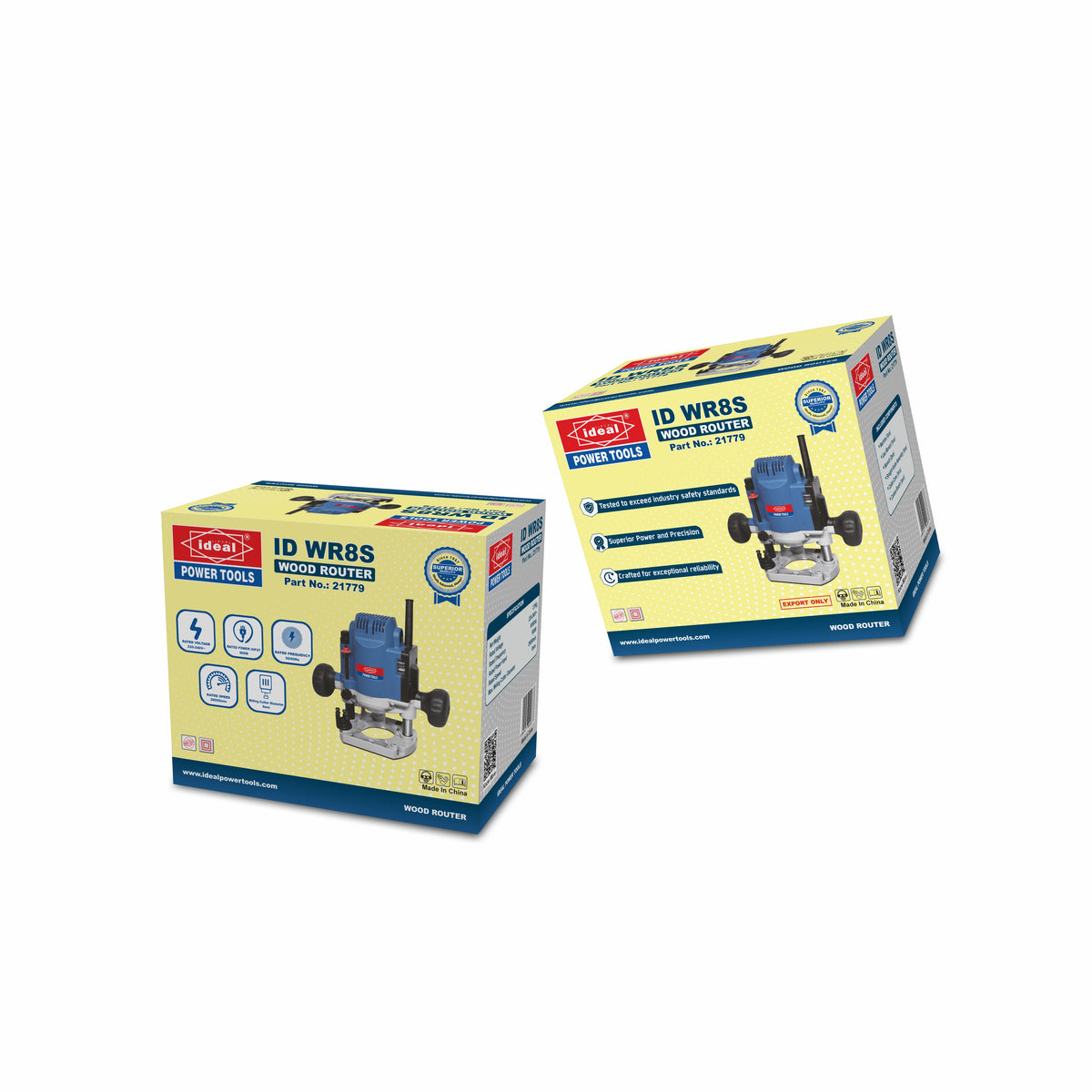ID WR8S ELECTRIC ROUTER MACHINE [G-240V] [DeWalt Type] - 21779