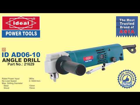 Video of D AD06-10 - Ideal 10mm Angle Drill